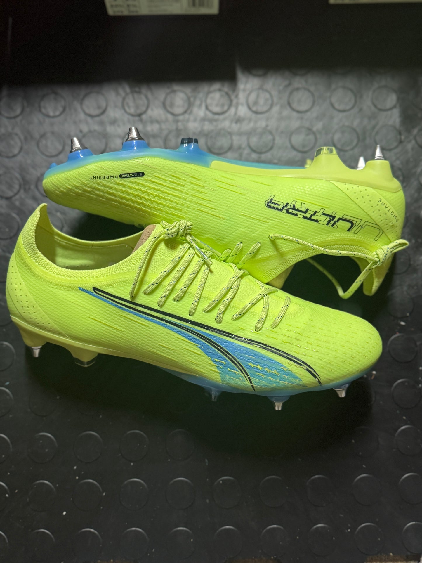 Puma Ultra Ultimate SG - Yellow / Blue