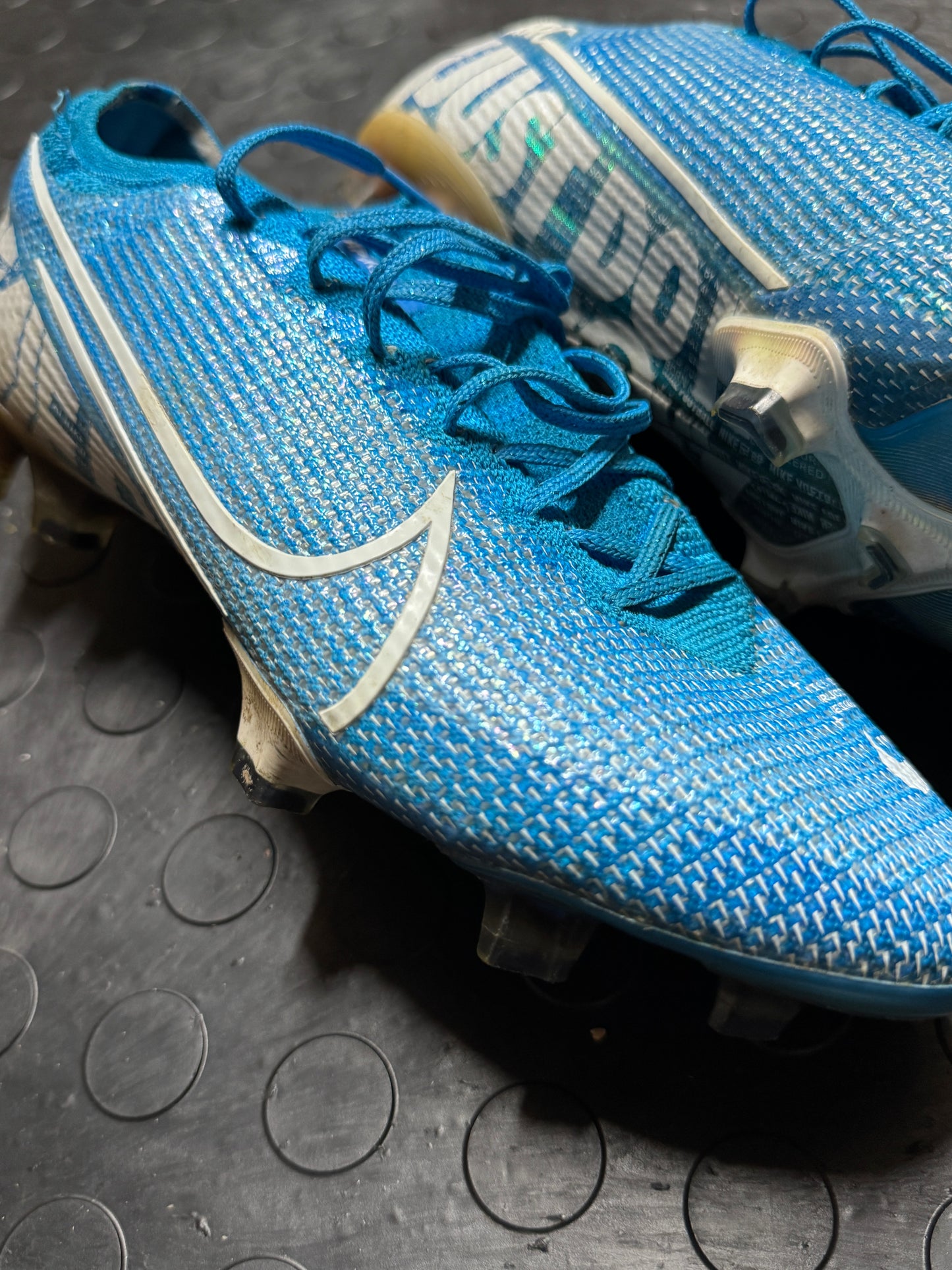 Nike Mercurial Vapor 13 Elite FG - Blue / White