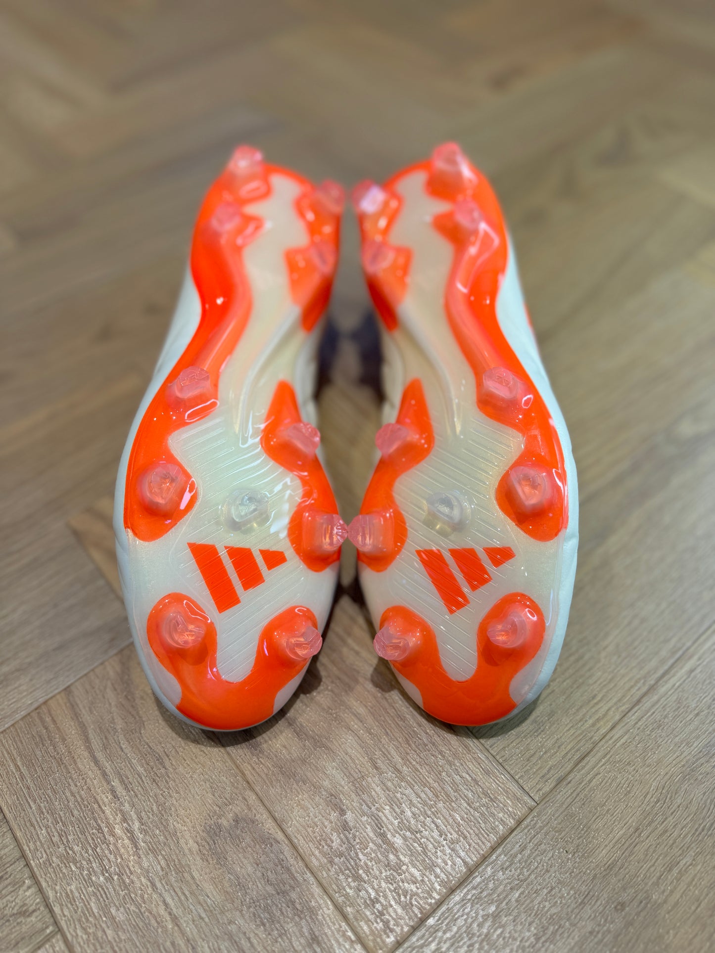 Adidas Copa Pure + FG - Cream / Orange