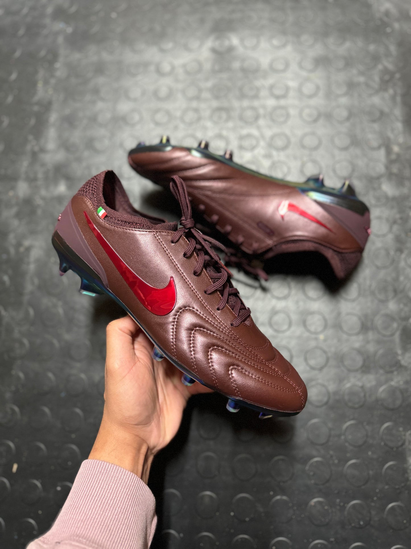 Nike Tiempo Legend 10 Elite ‘Luxe’ FG - Maroon / Red