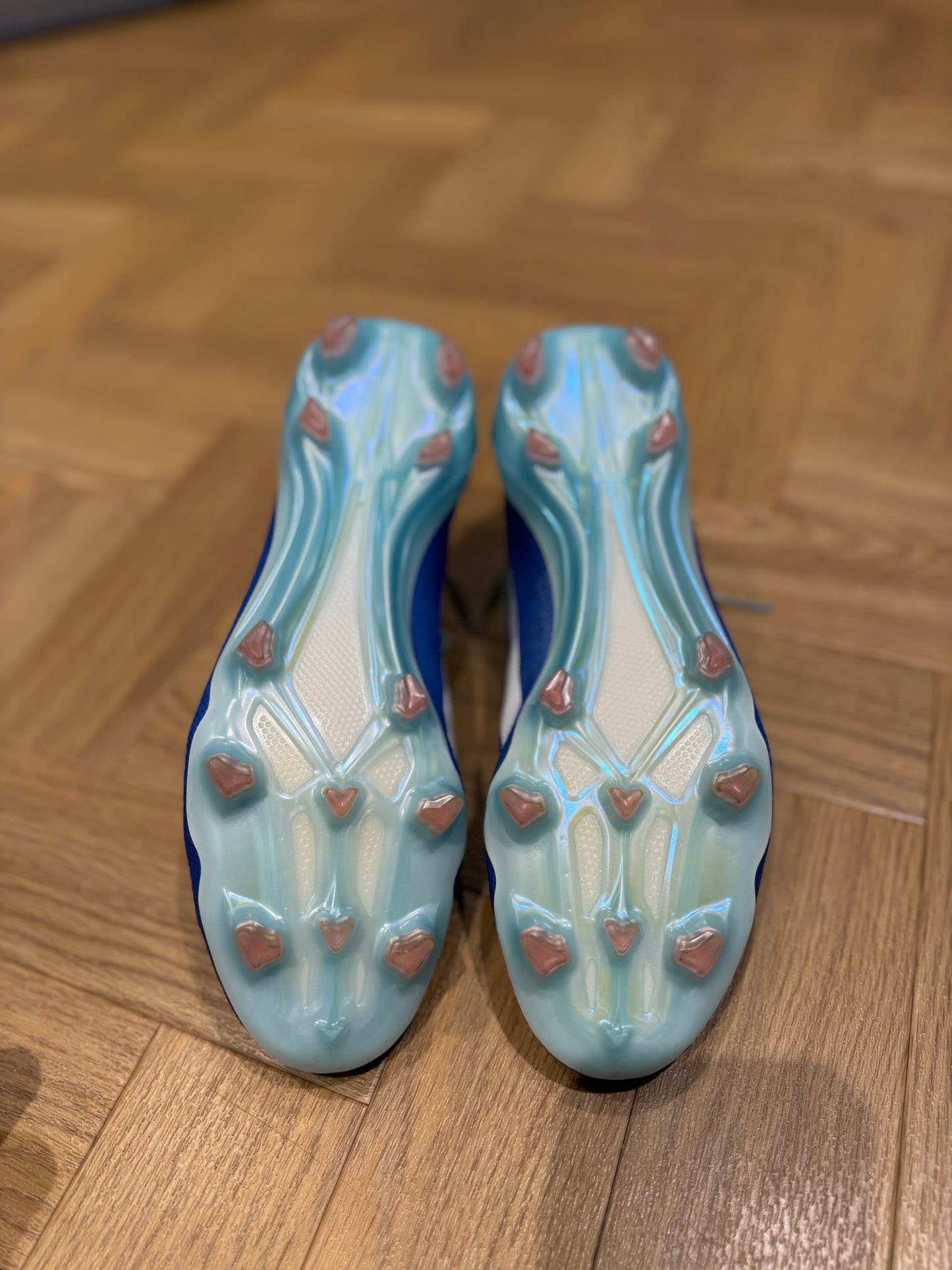Adidas X Crazyfast+ FG - Blue / White