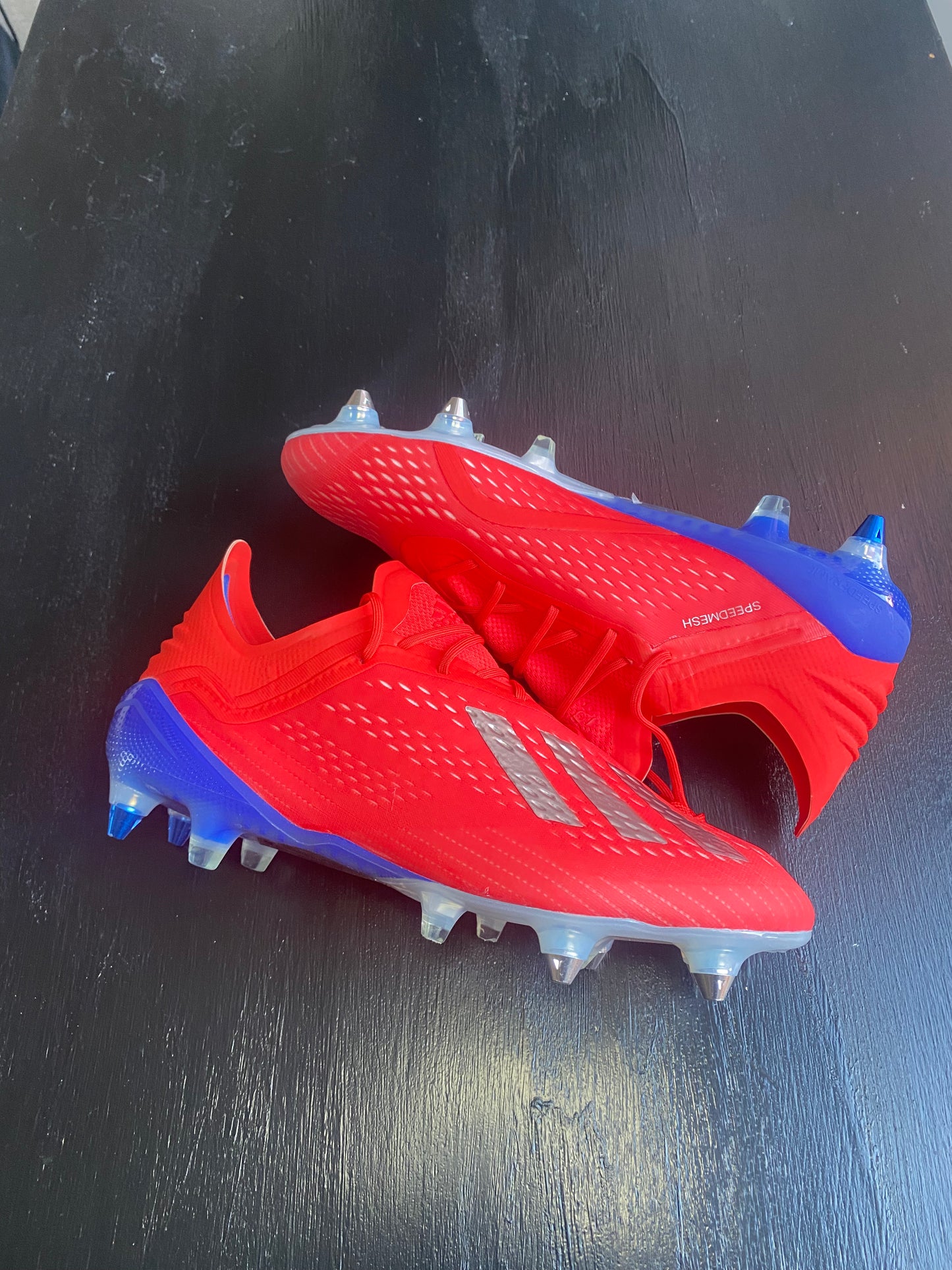 Adidas X 18.1 SG - Red / Blue / Silver
