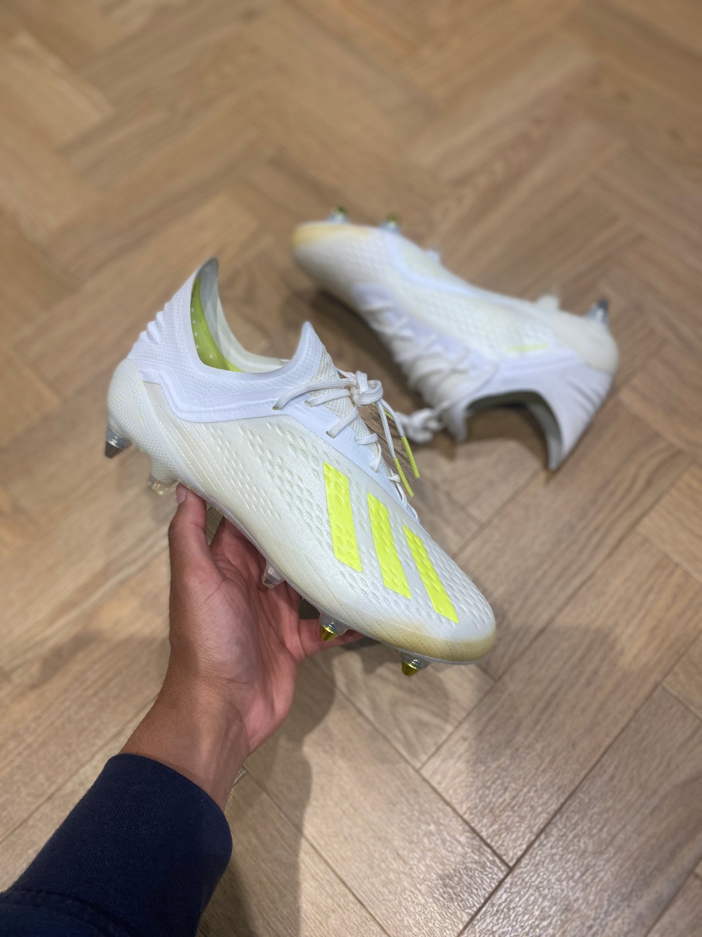 Adidas X 18.1 SG - White / Yellow