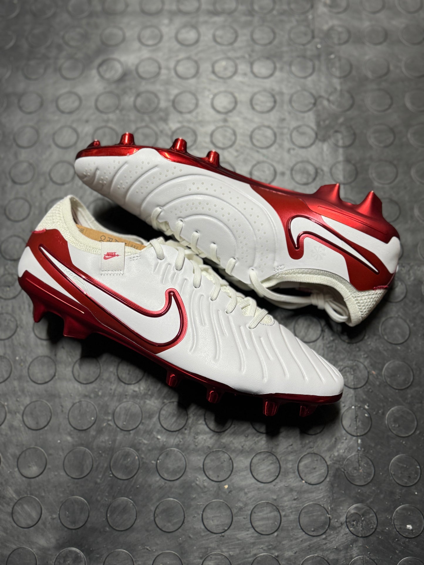 Nike Tiempo Legend 10 Elite FG - White / Red