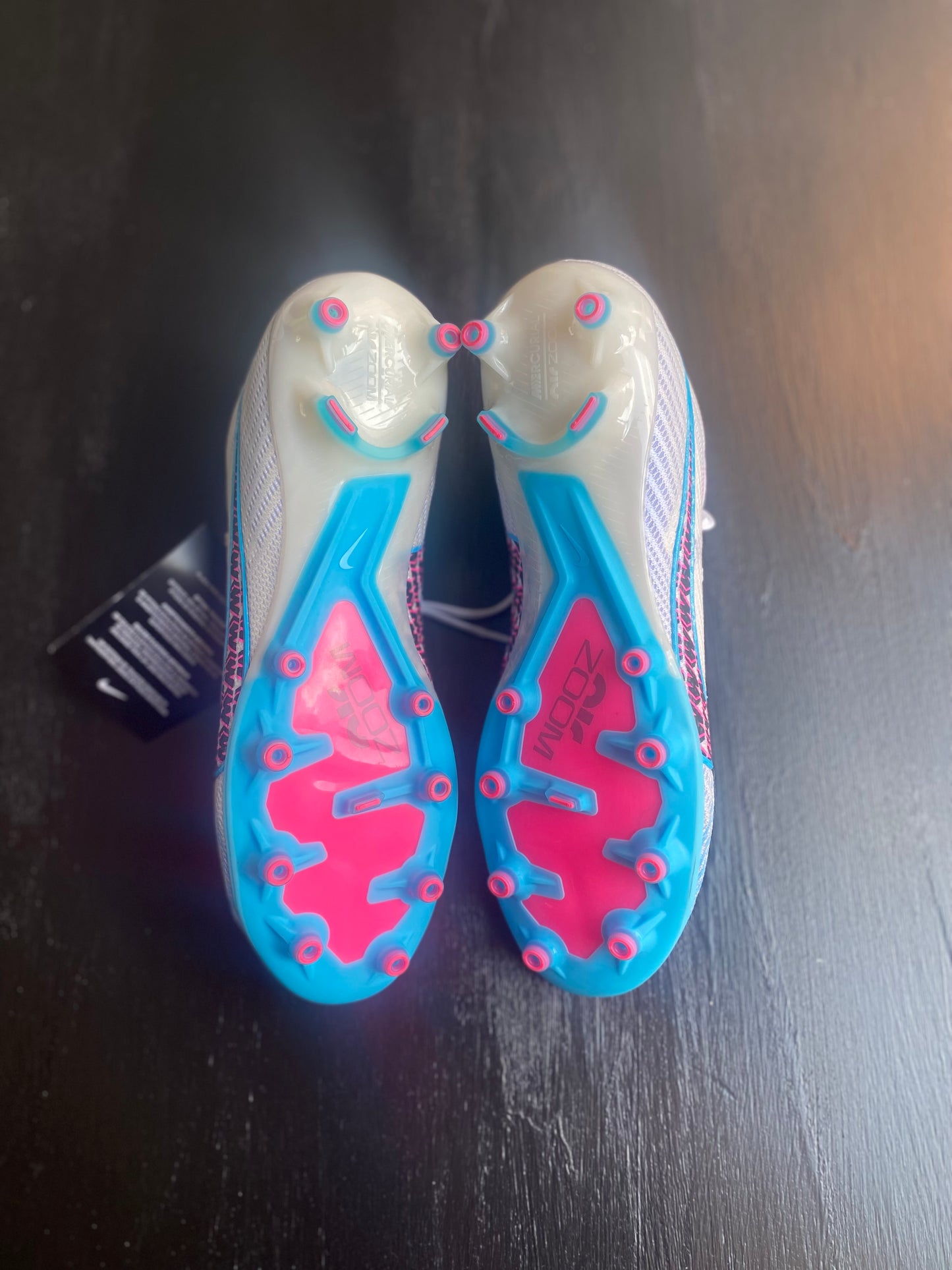 Nike Zoom Vapor 15 Elite AG - White / Blue