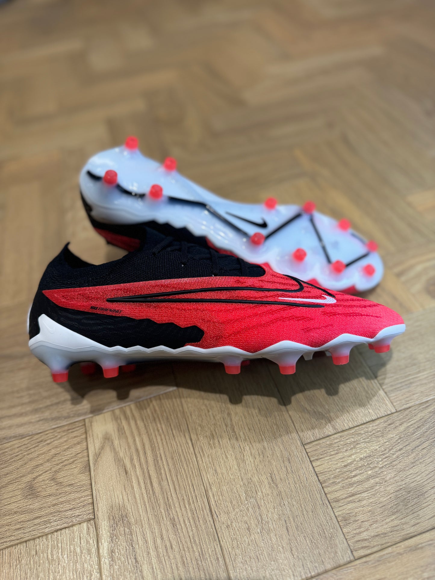 Nike Phantom GX Elite AG - Red / Black