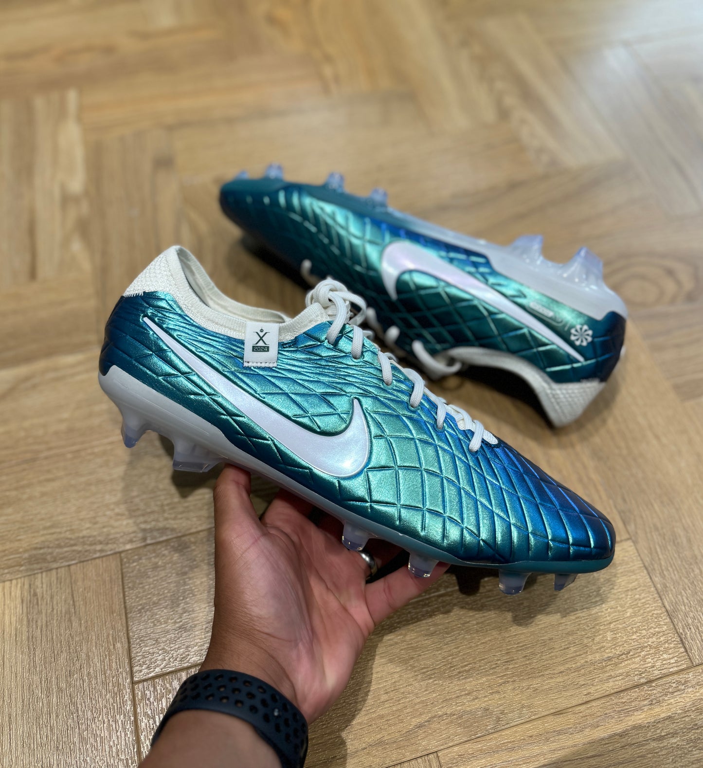 Nike Tiempo Legend 10 Elite FG ‘Emerald’ - Blue / White