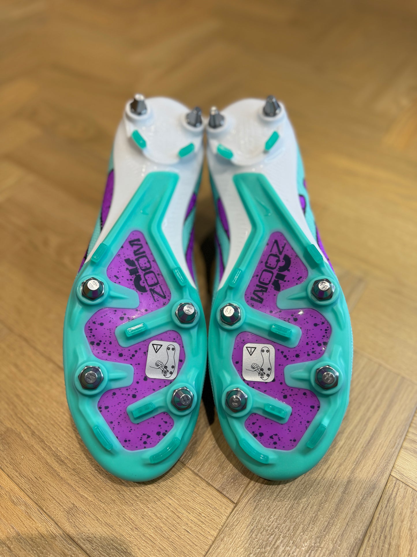 Nike Zoom Mercurial Vapor 15 Elite SG-Pro - Turquoise/ Purple