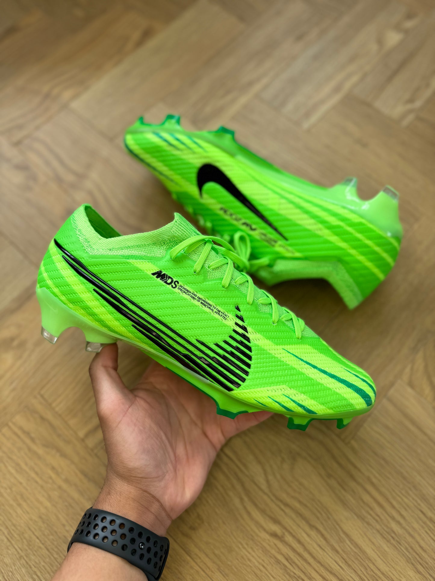 Nike Zoom Mercurial Vapor 15 MDS Elite FG - Green / Black