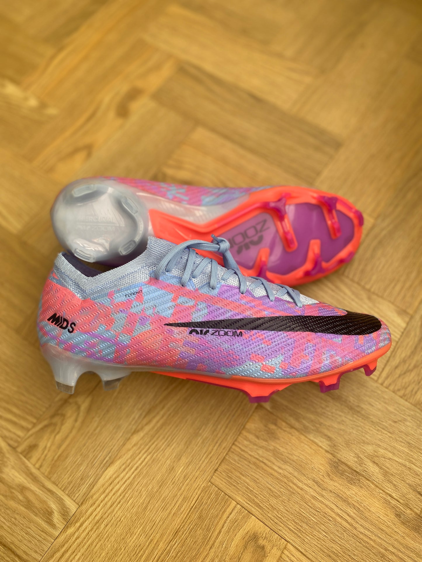 Nike Zoom Mercurial Vapor 15 Elite FG 'MDS' - Lilac / Orange