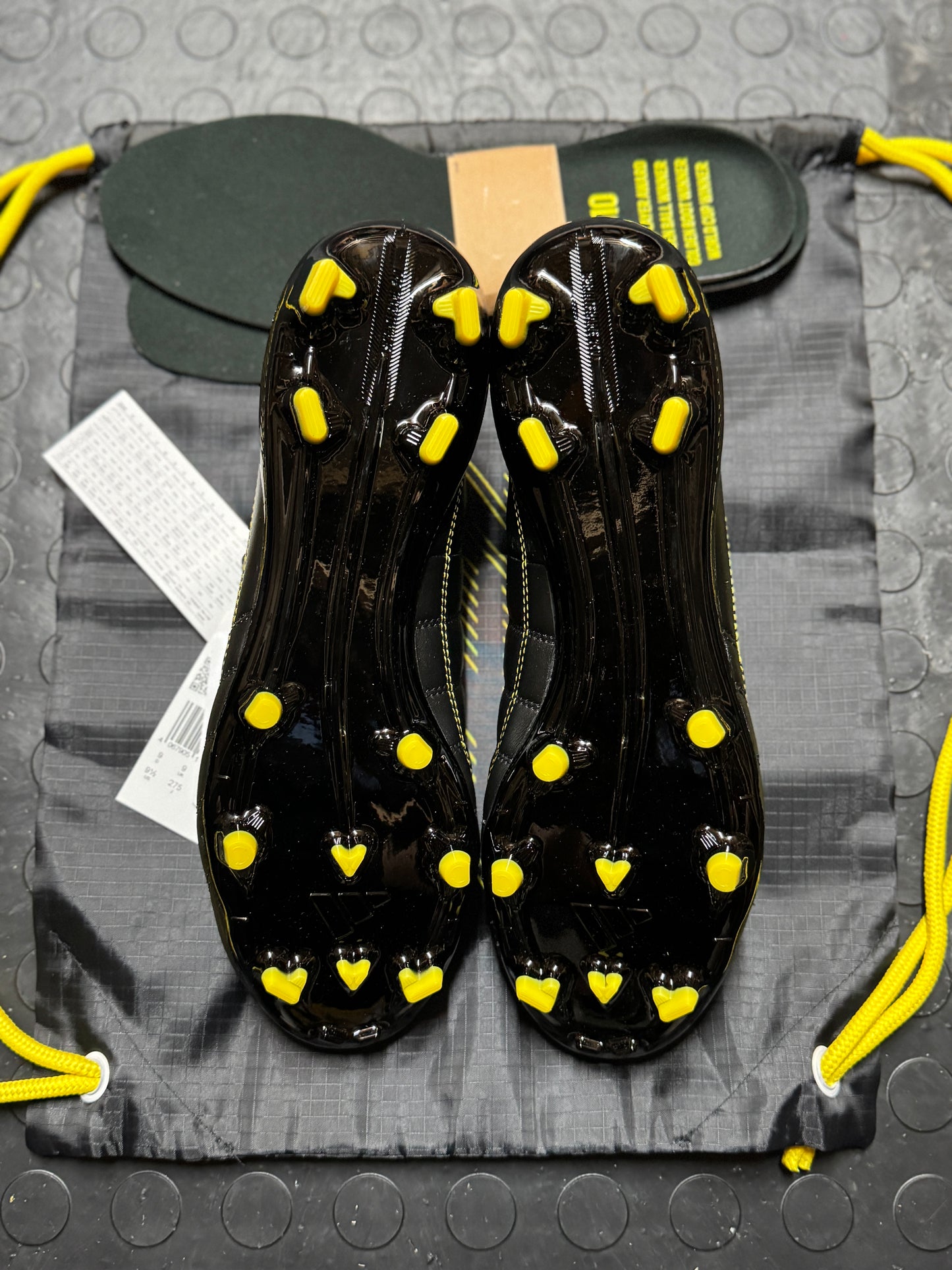 Adidas F50 Elite ‘2010’ Leather FG - Black / Yellow