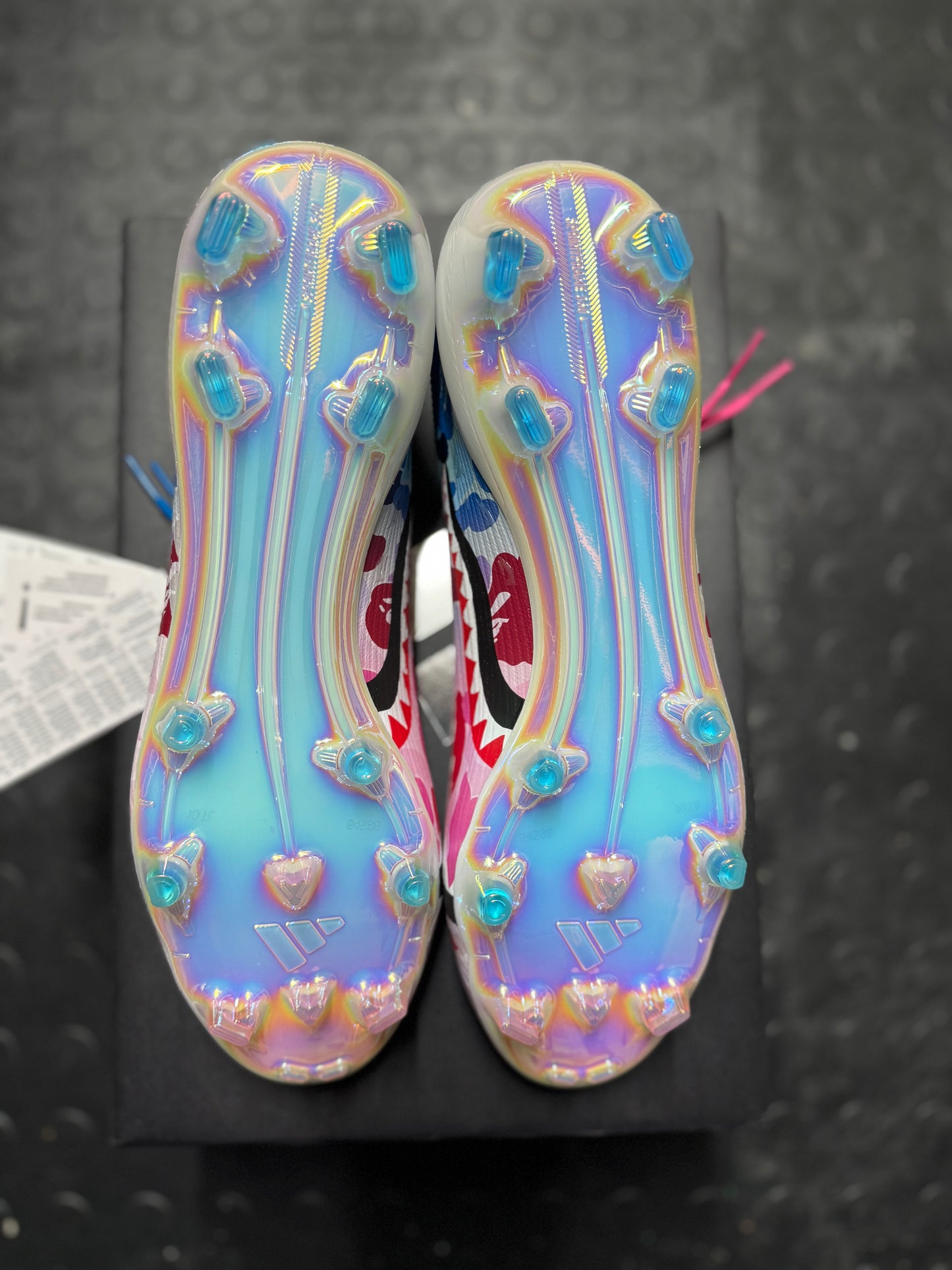 Adidas F50 Elite FG X Bape - Pink / Blue