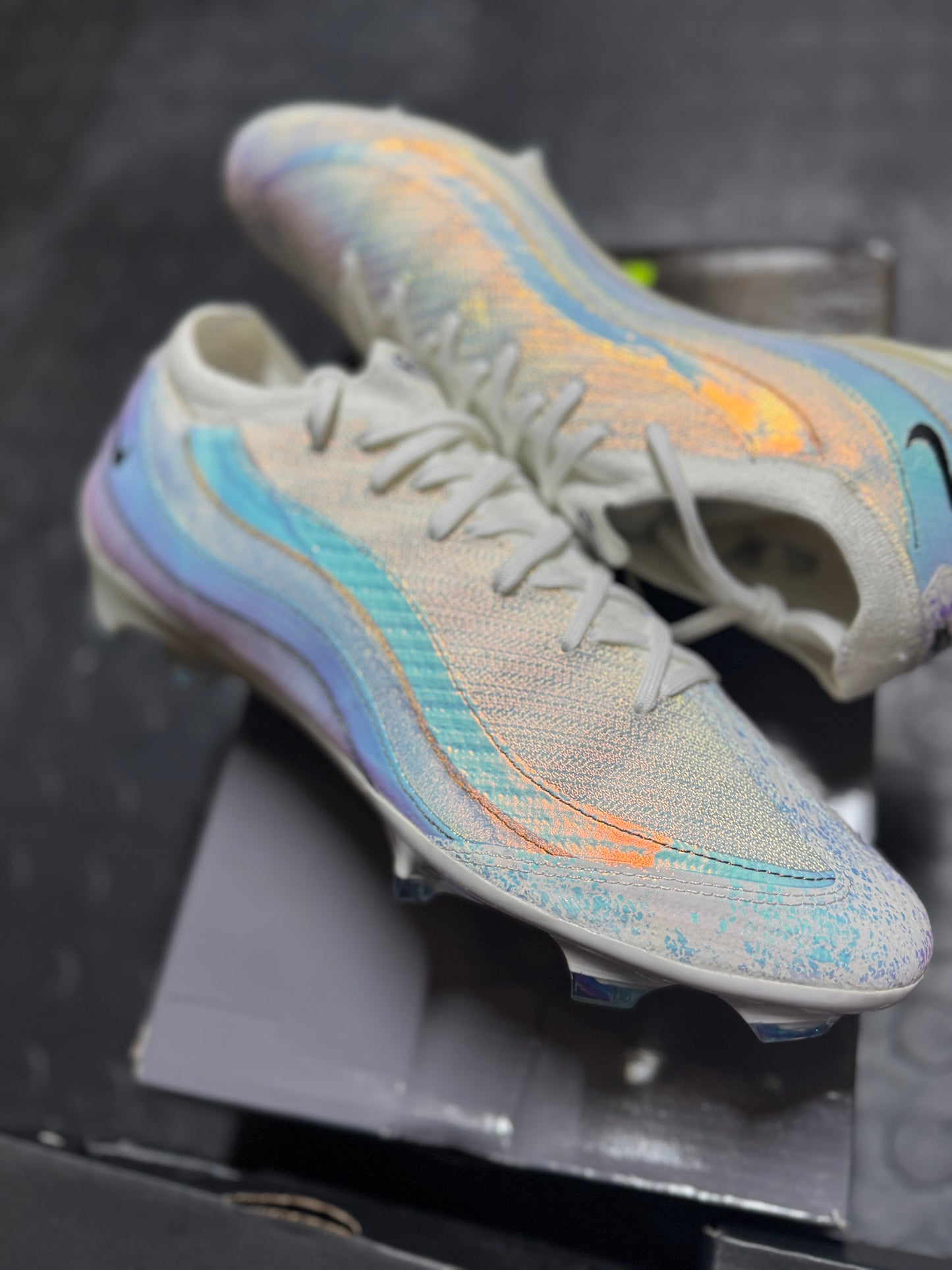 Nike Zoom Vapor 16 Elite X Air Max 95 FG - White / White