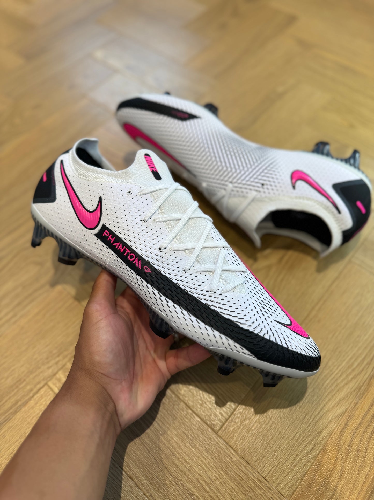 Nike Phantom GT Elite FG - White / Black