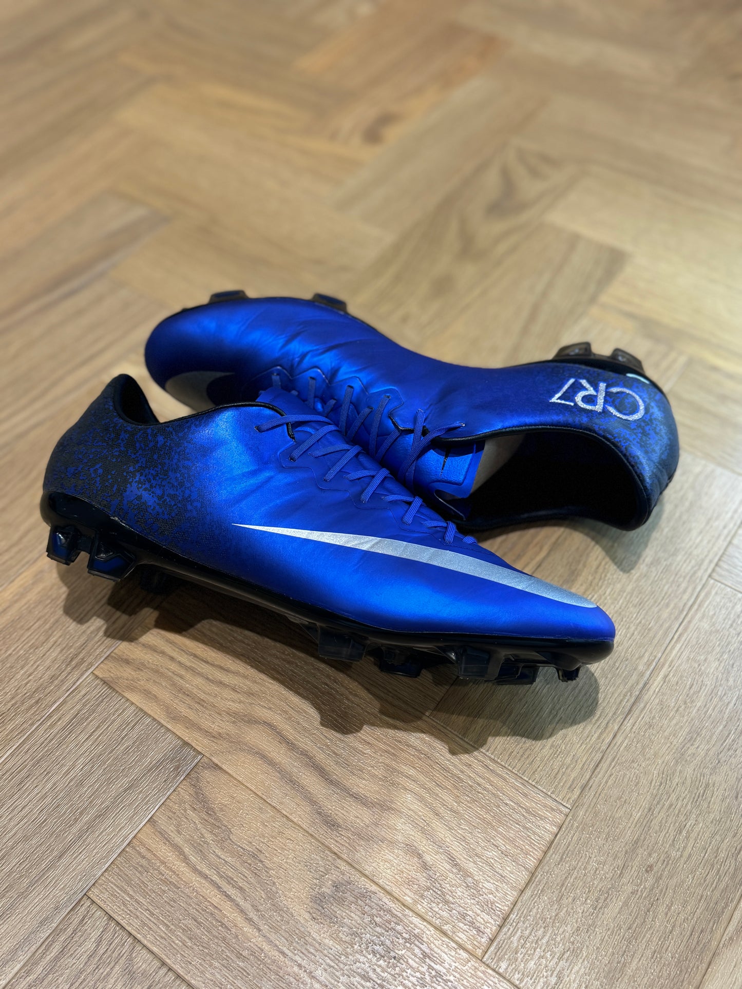 Nike Mercurial Vapor X FG 'CR7' - Blue / Silver