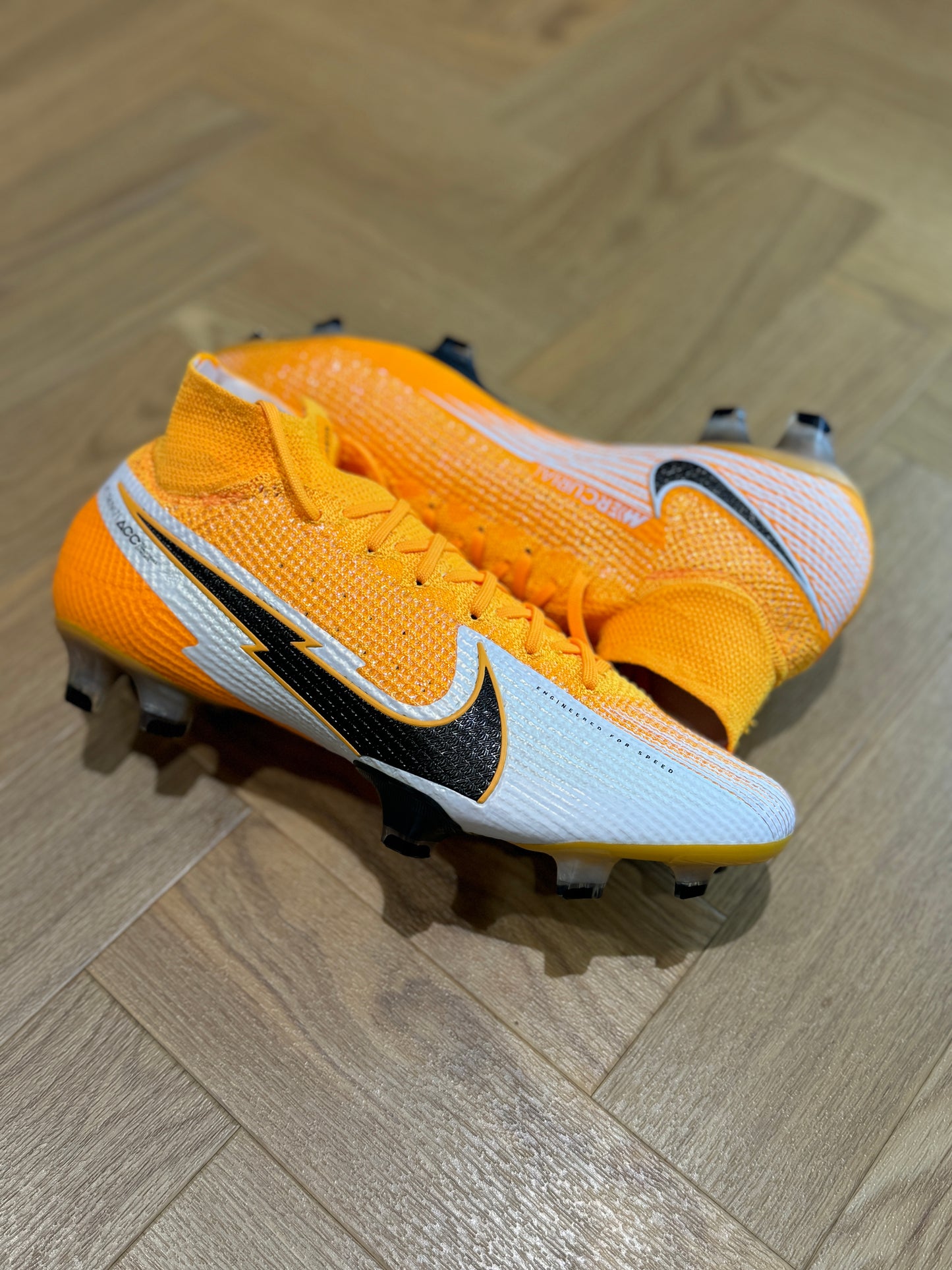 Nike Mercurial Superfly 7 Elite FG - Yellow / White