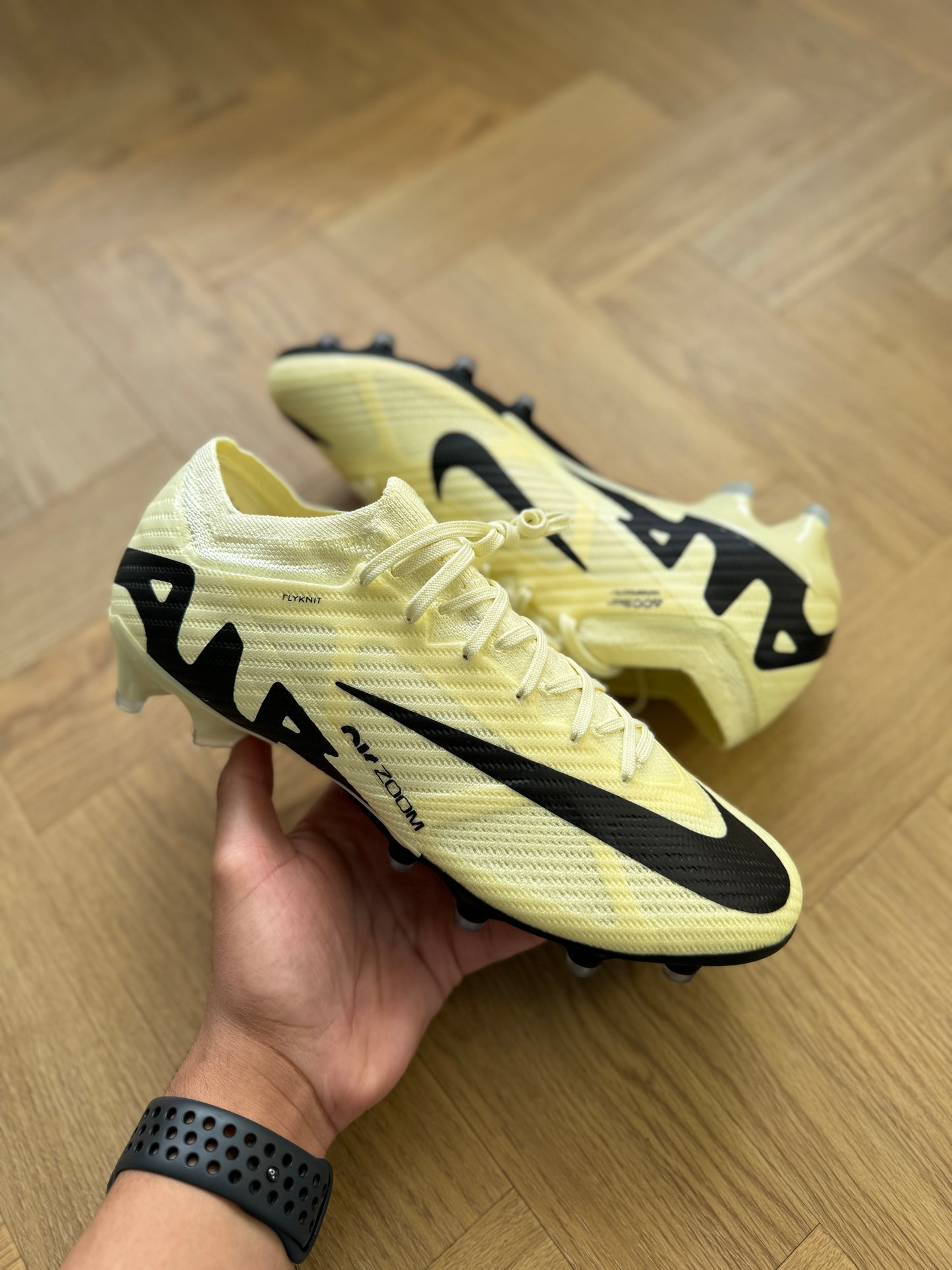 Nike Zoom Vapor 15 Elite AG - Cream / Black