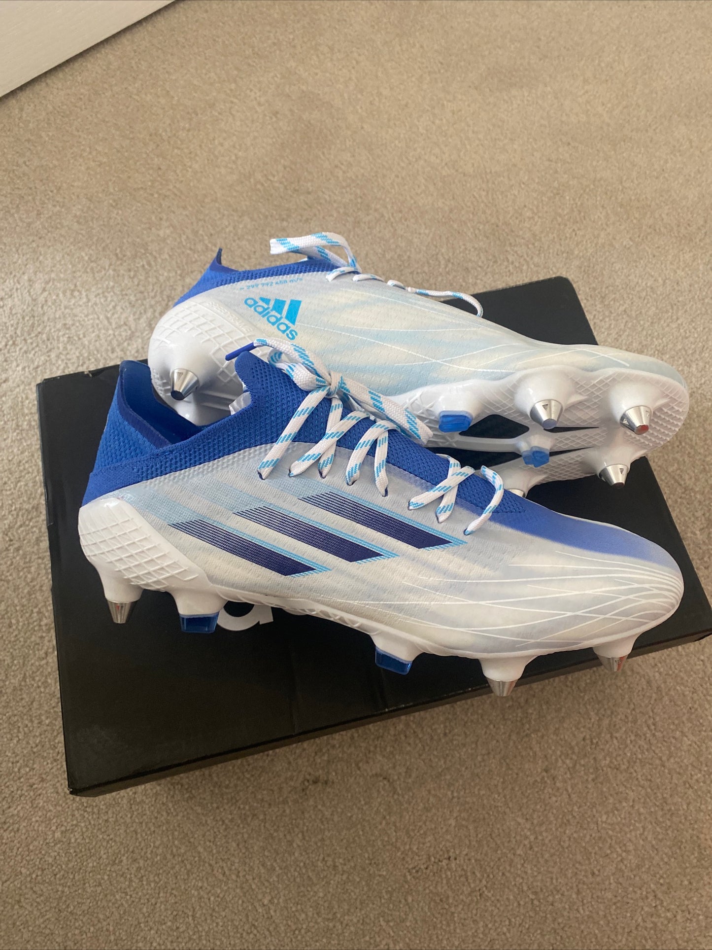 Adidas X Speedflow.1 SG White / Blue