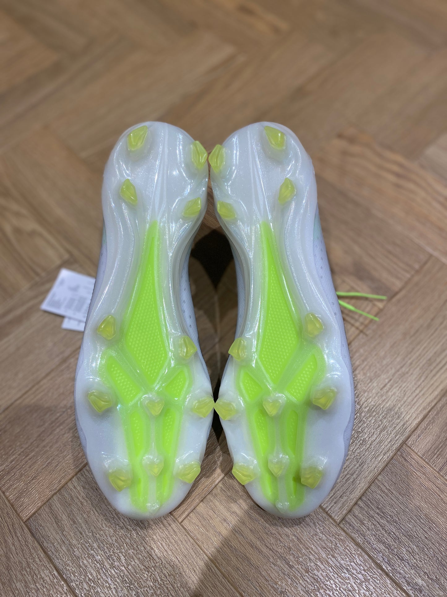 Adidas X Crazyfast+ FG - White / Green