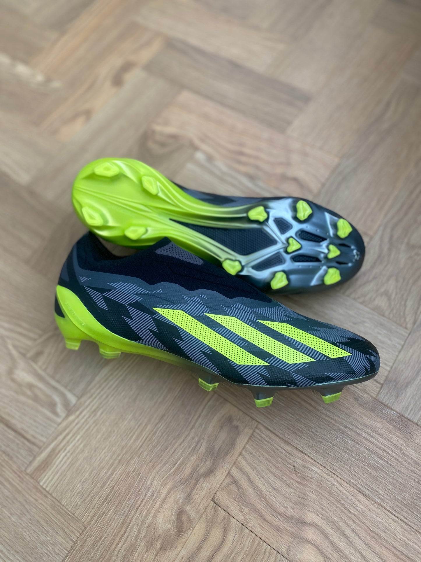 Adidas X Crazyfast.1 LL FG - Black / Green