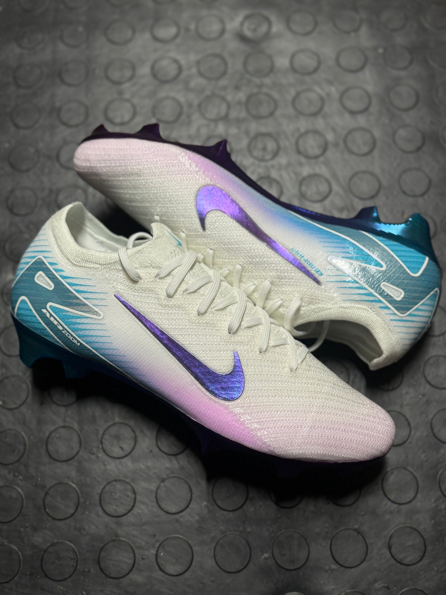 Nike Zoom Mercurial Vapor 16 Elite FG - White / Blue