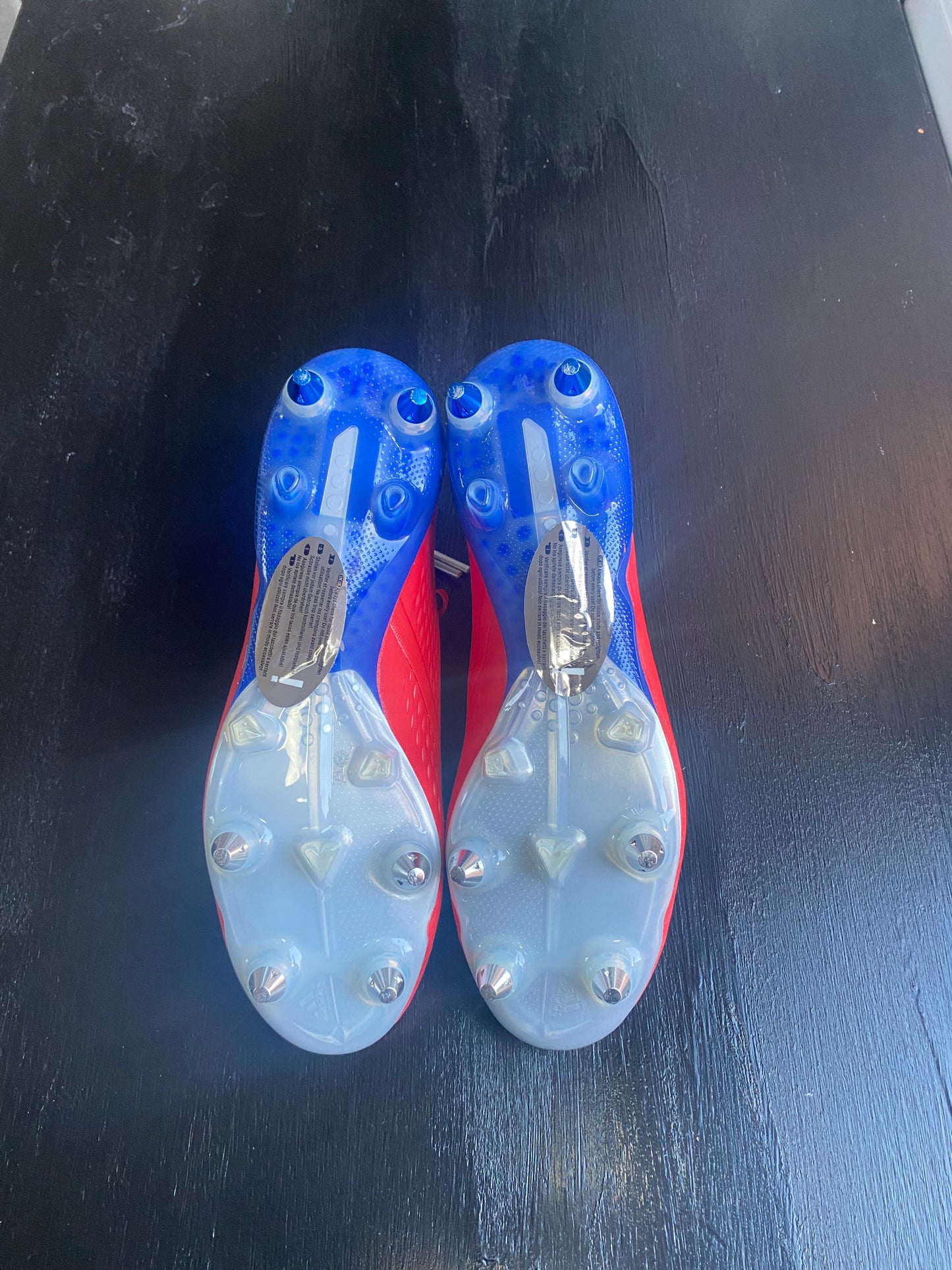 Adidas X 18.1 SG - Red / Blue / Silver