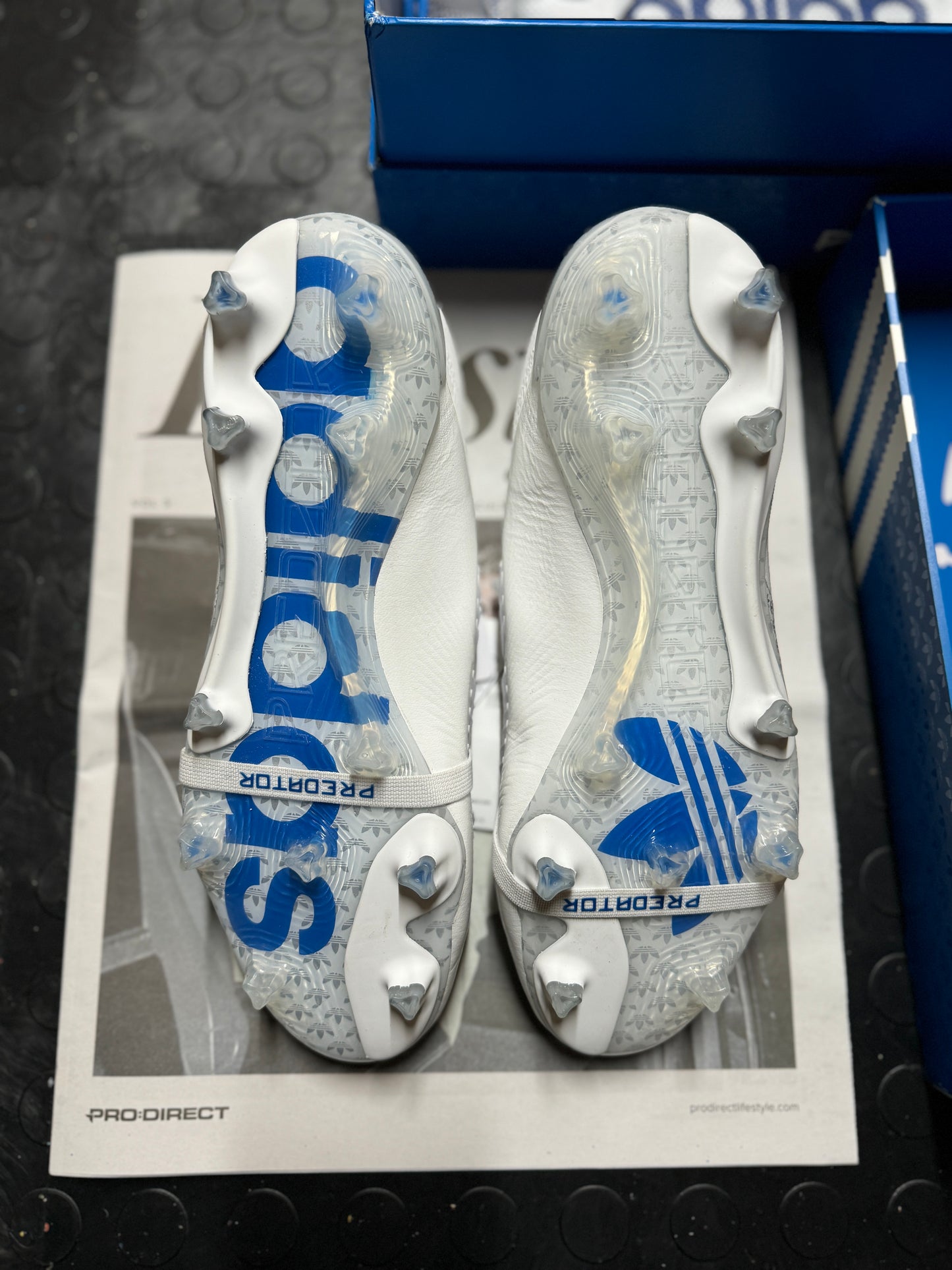 Adidas Predator FT Elite FG - White / Blue