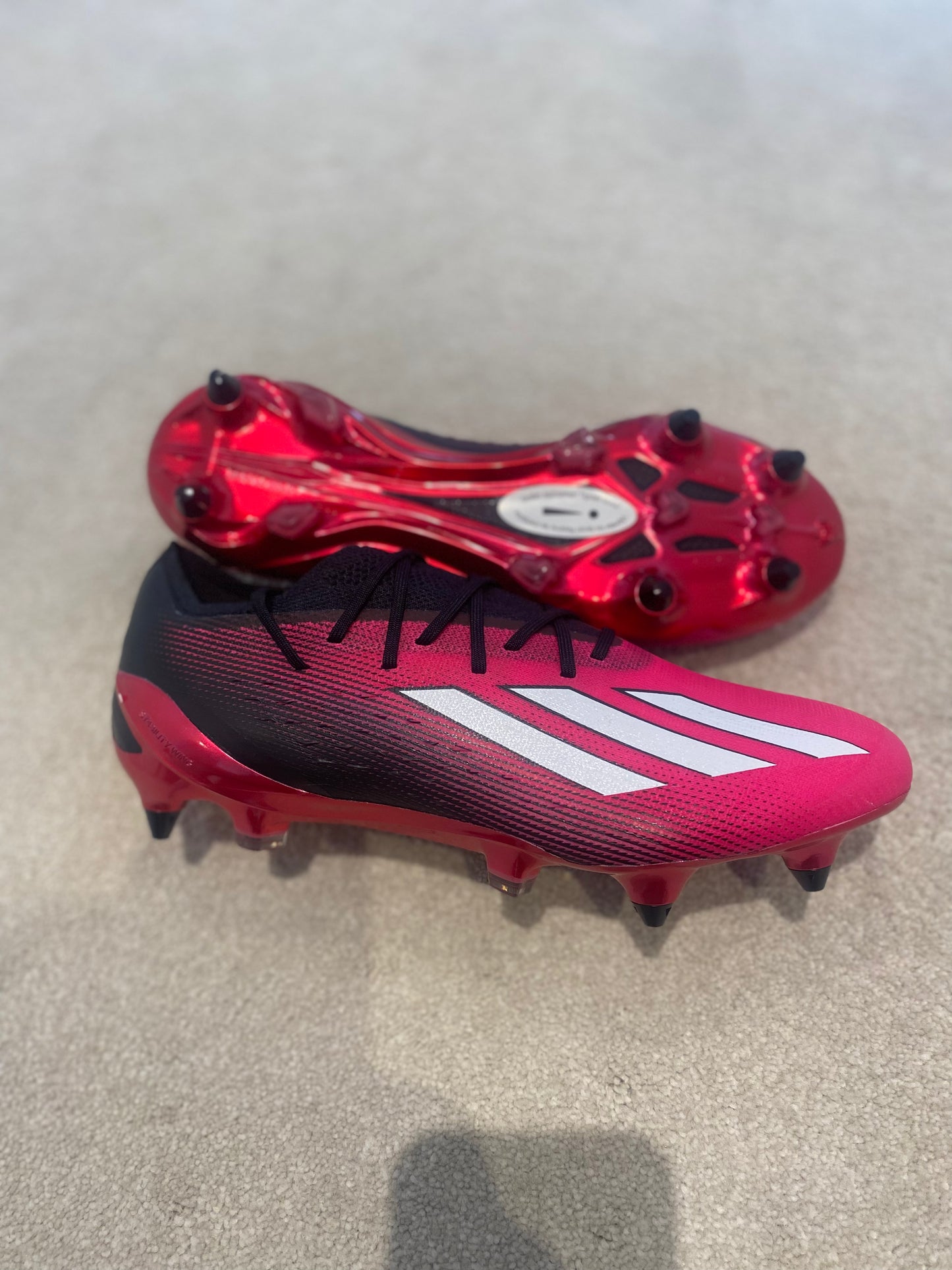 Adidas X Speedportal.1 SG - Pink / Black