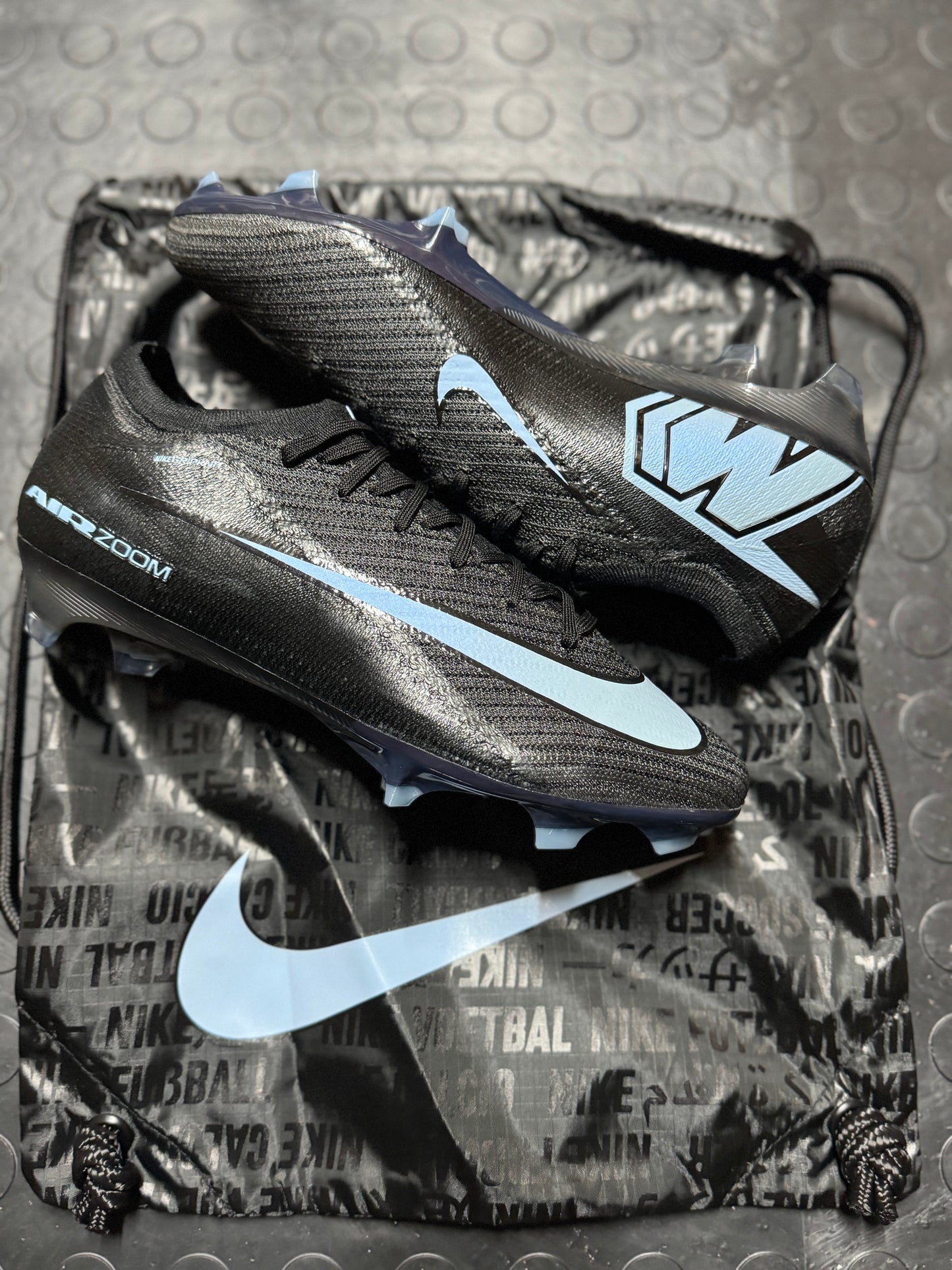 Nike Zoom Vapor 16 Elite FG - Black / Blue