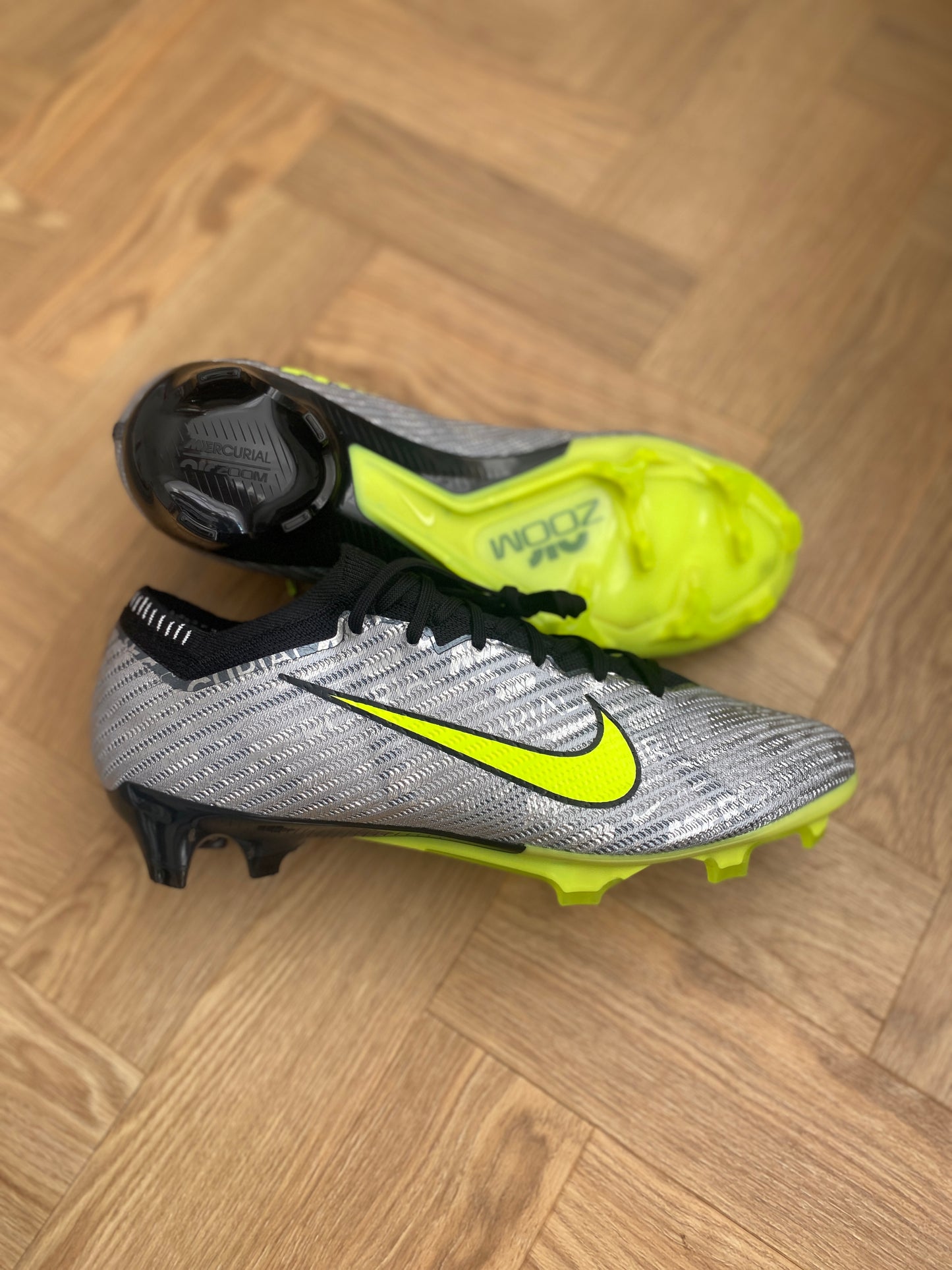 Nike Zoom Mercurial Vapor 15 FG Elite ‘XXV’ - Silver / Volt
