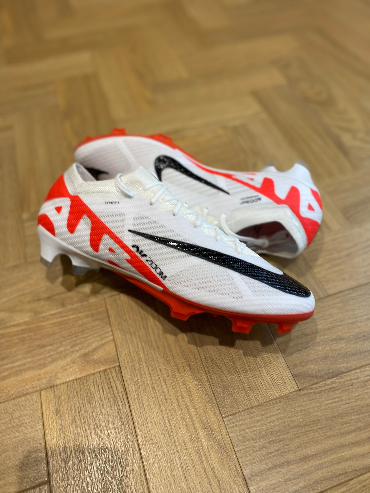 Nike Zoom Mercurial Vapor 15 FG - White / Red