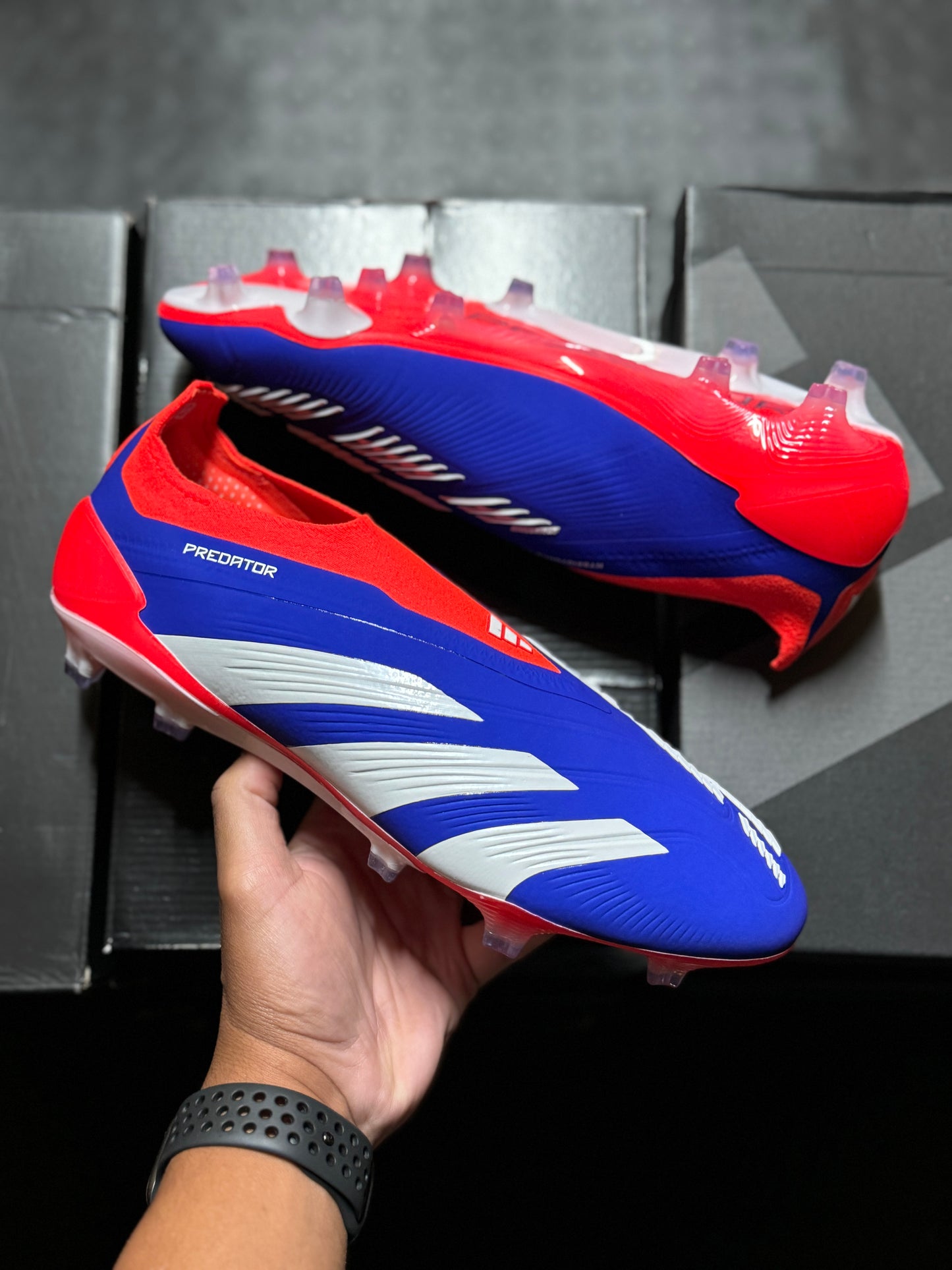 Adidas Predator Elite LL FG - Blue Red