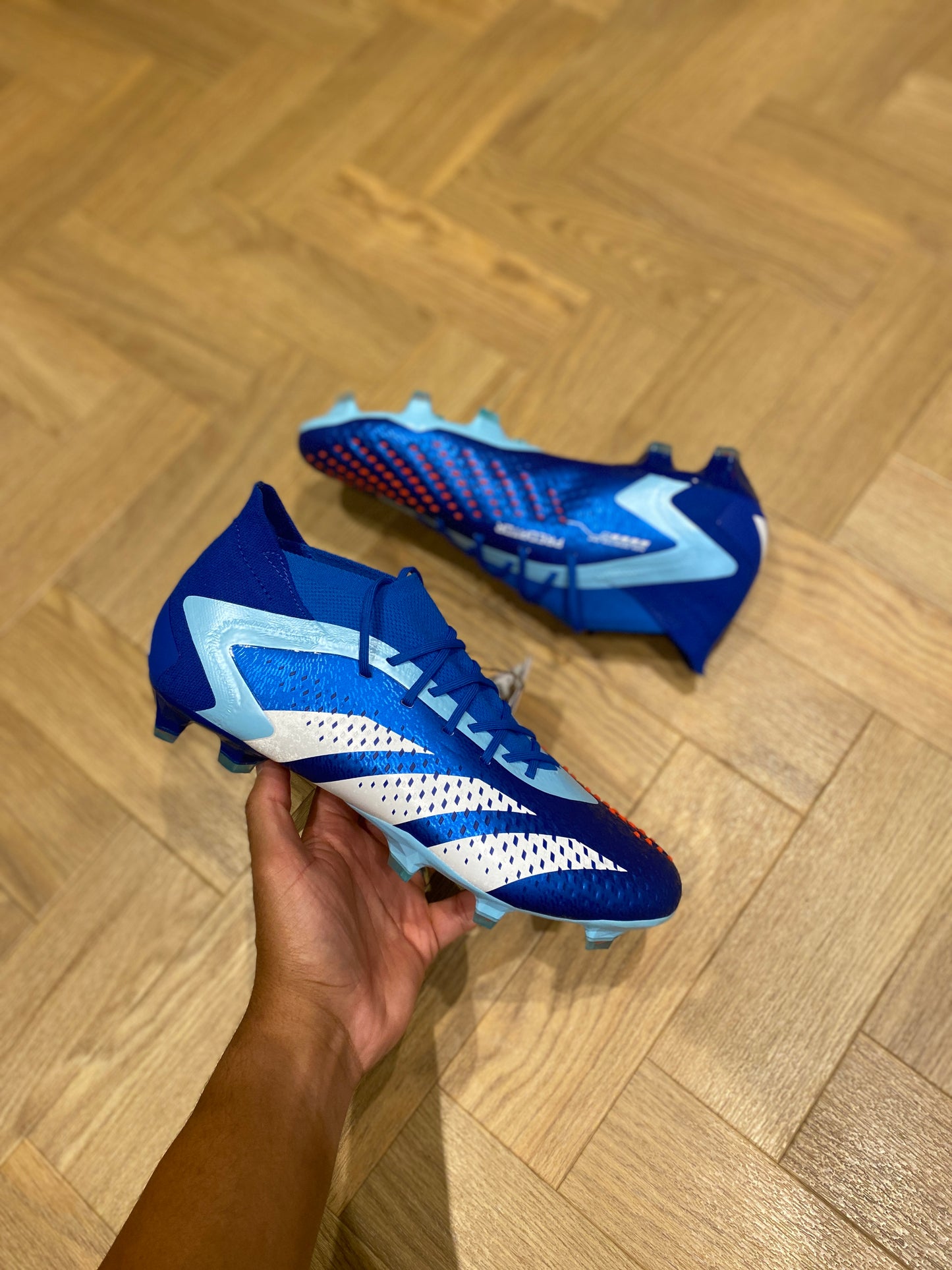Adidas Predator Accuracy.1 FG - Blue / White