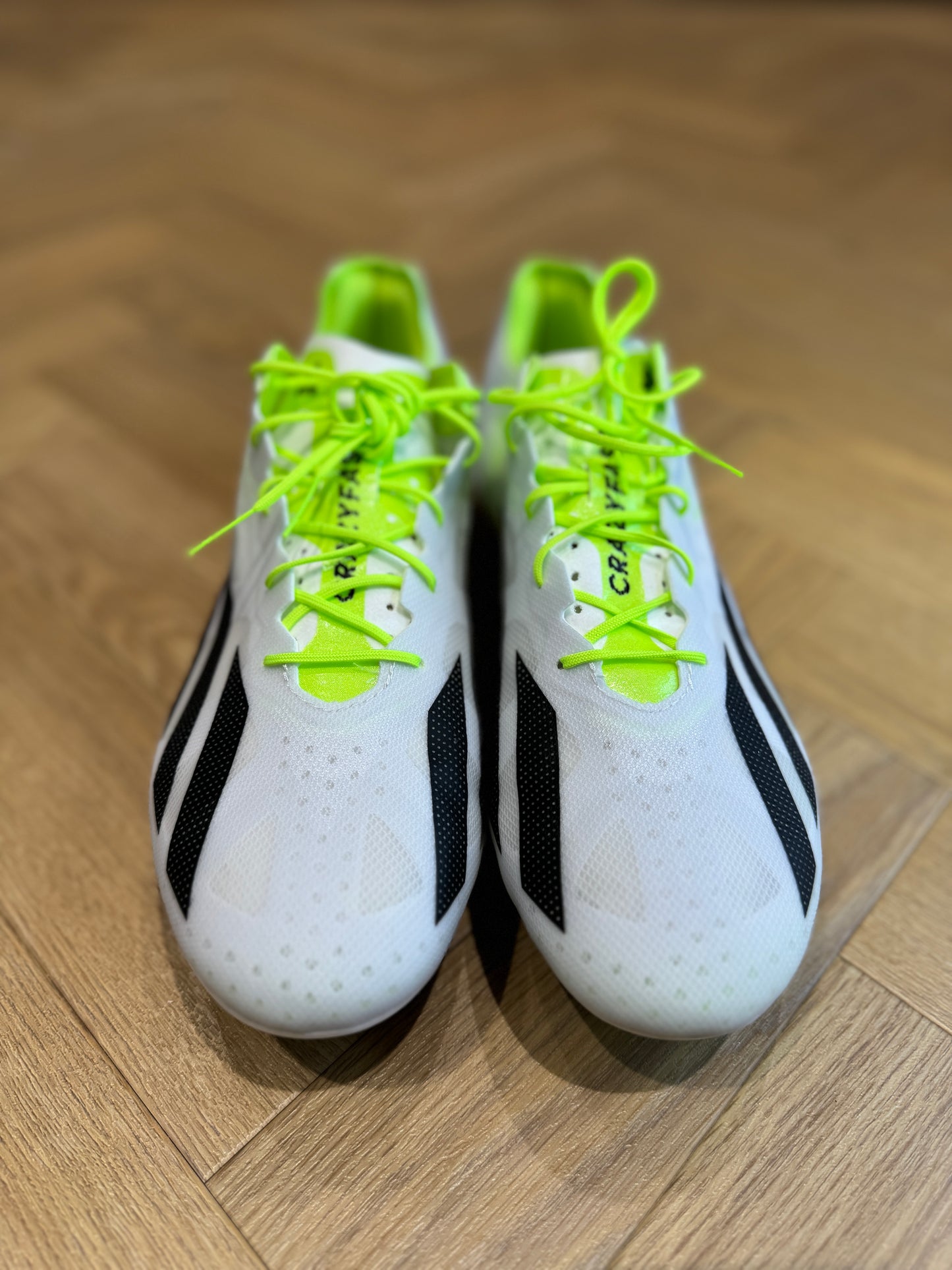 Adidas X Crazyfast + SG - White / Green