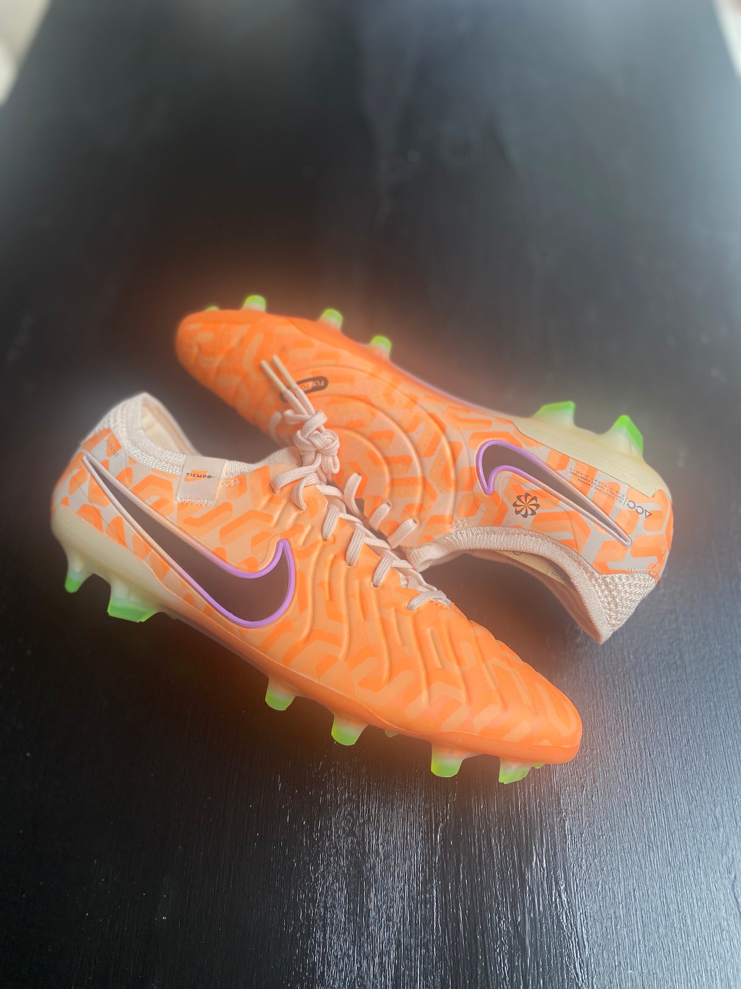 Nike Tiempo Legend 10 Elite FG - Orange / Cream