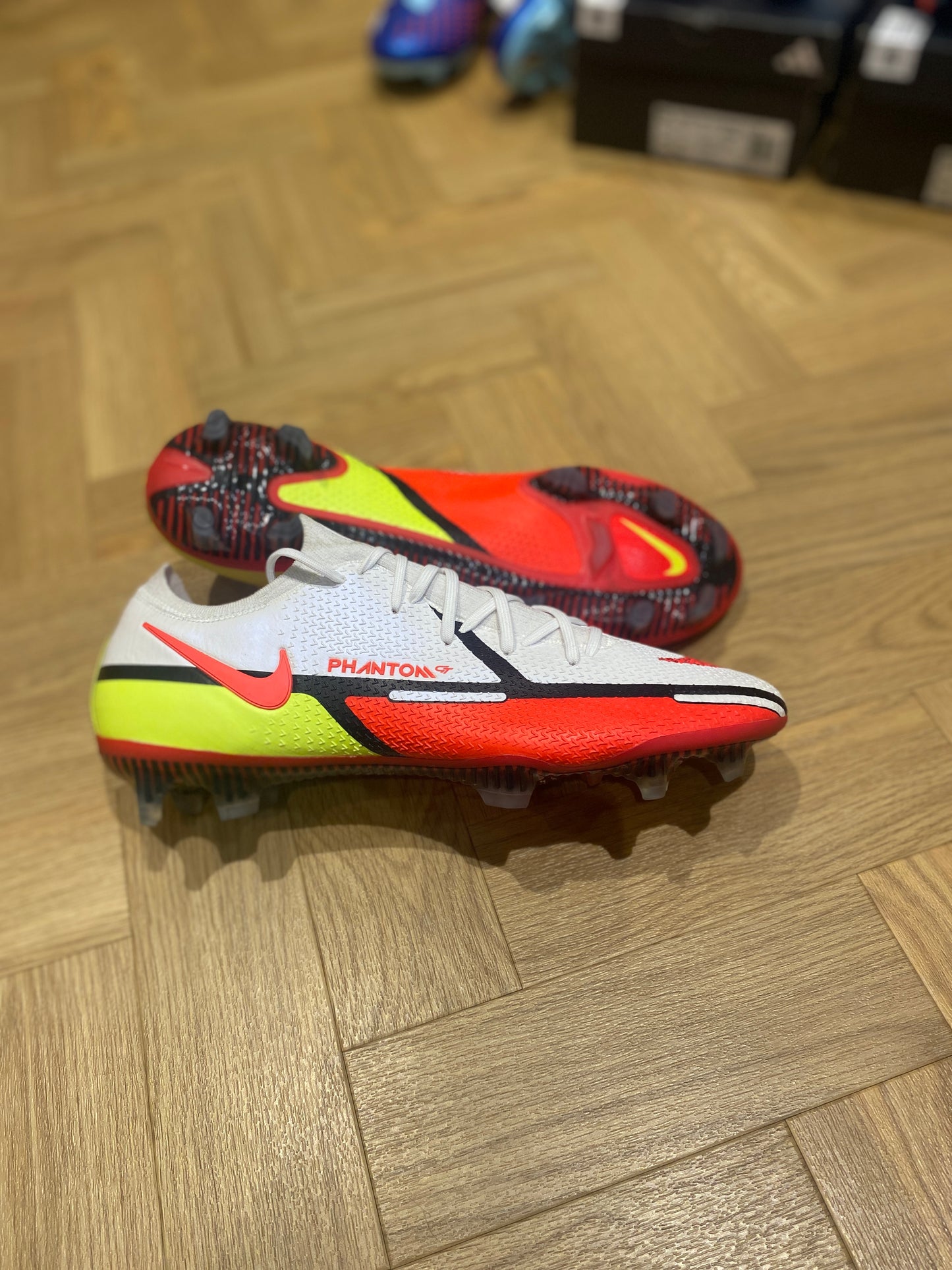 Nike Phantom GT2 Fg Elite - White / Red