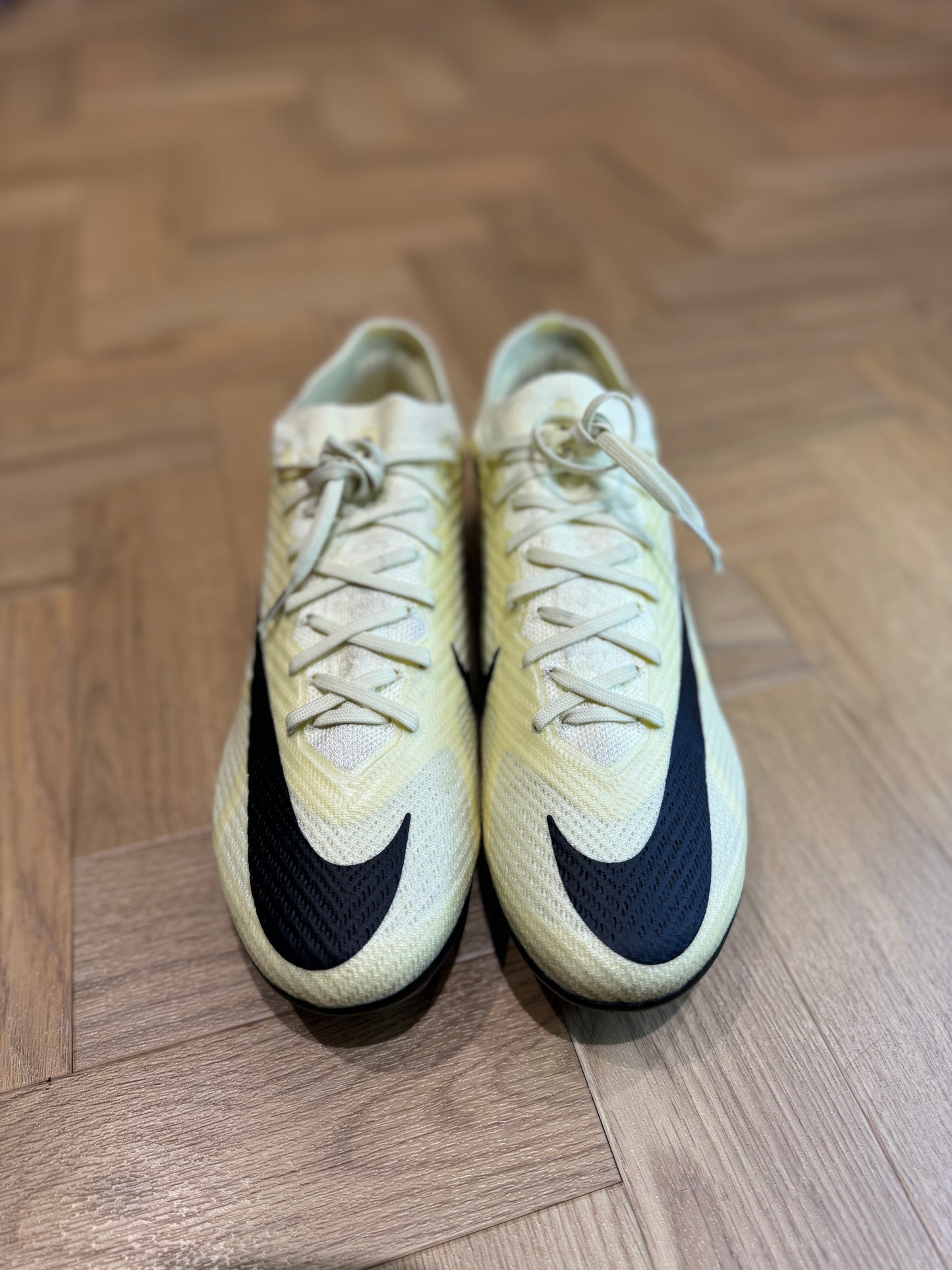 Nike Zoom Mercurial Vapor 15 Elite FG - Cream / Black