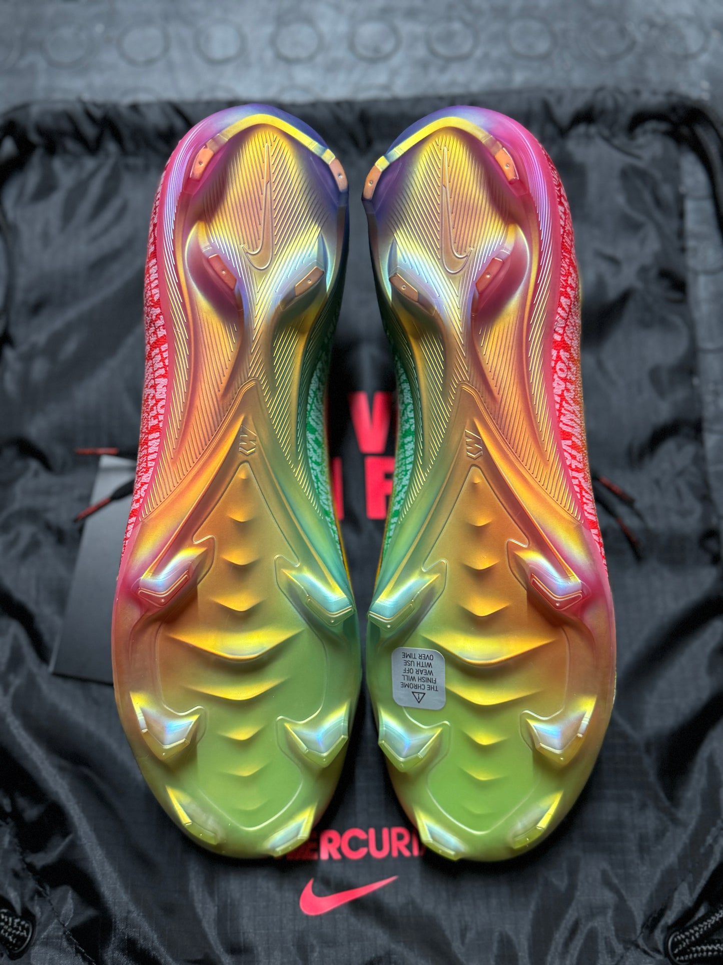 Nike Zoom Mercurial Vapor 16 Elite Vini Jr FG - Black / Red / Green