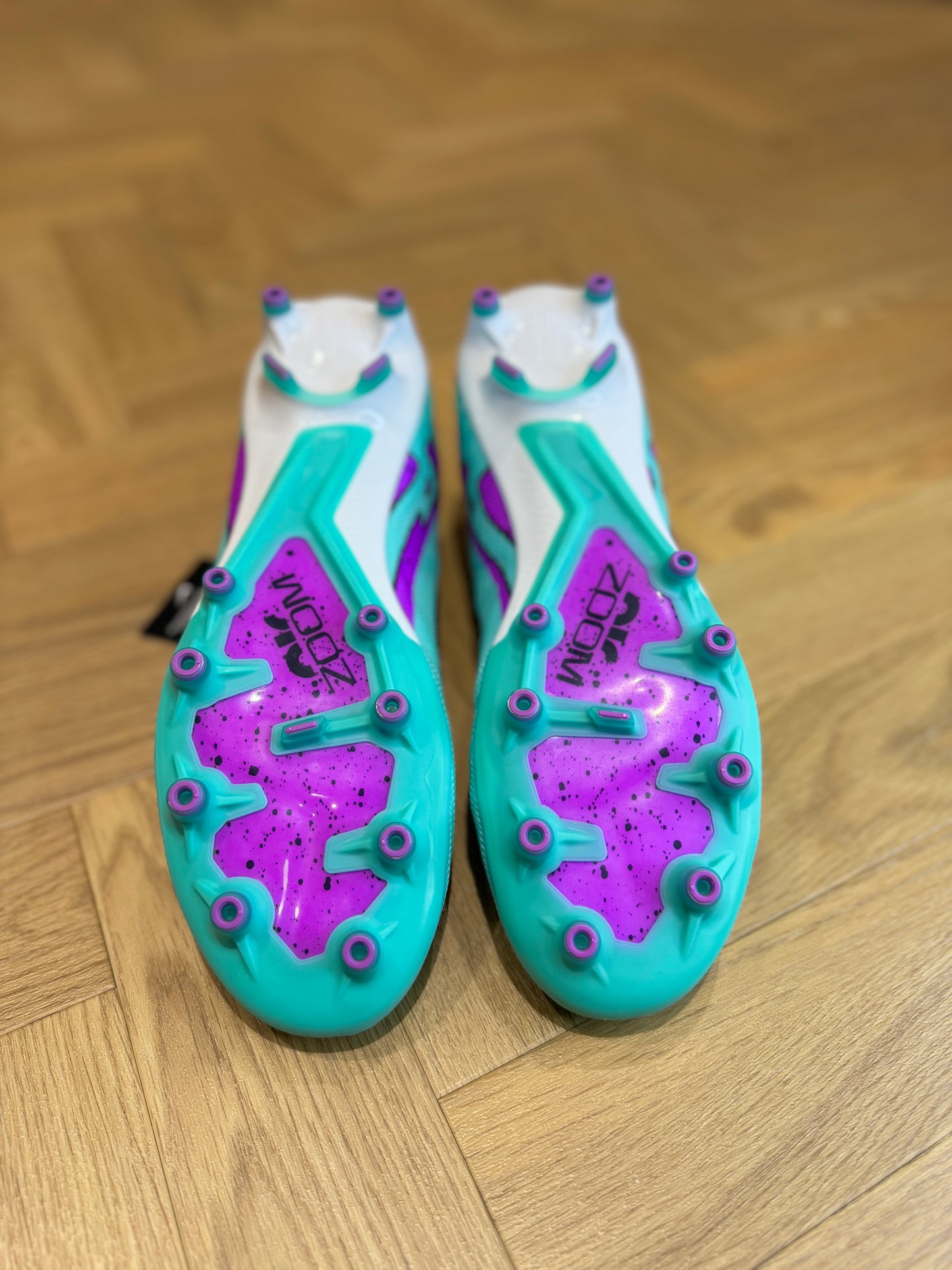 Nike Zoom Mercurial Vapoe 15 Elite AG - Turquoise/ Purple