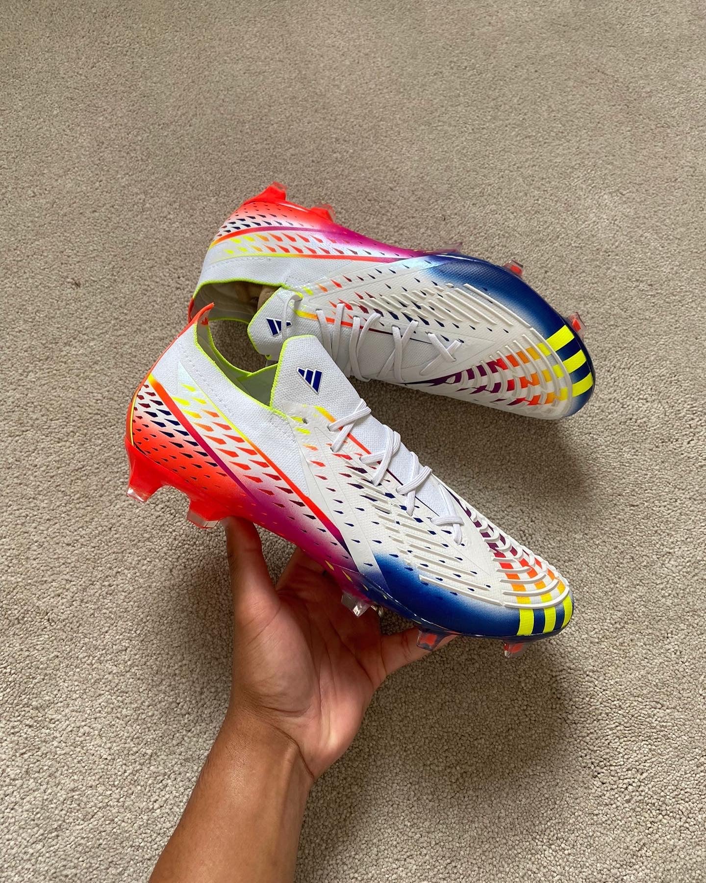 Adidas Predator Edge.1 FG - White / Red / Blue