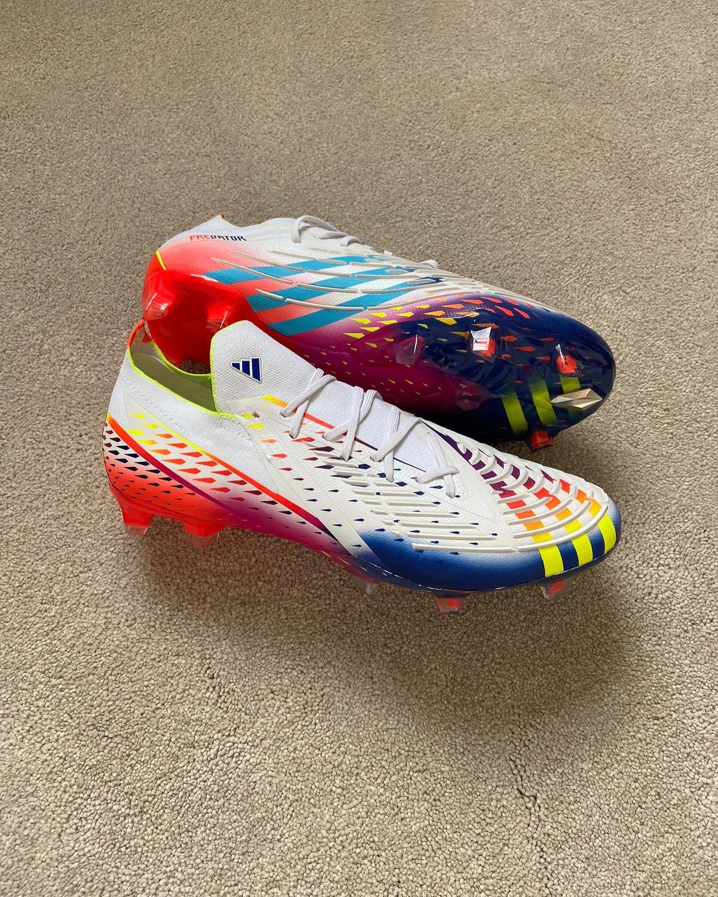 Adidas Predator Edge.1 FG - White / Red / Blue