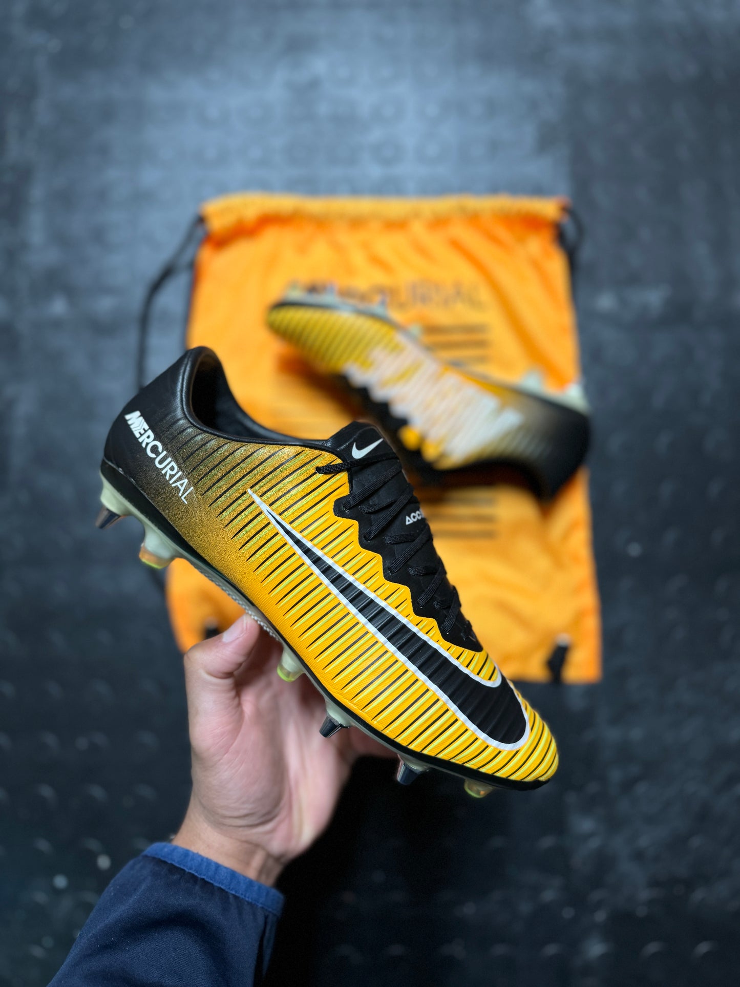 Nike Mercurial Vapor 11 SG (Converted) - Yellow / Black