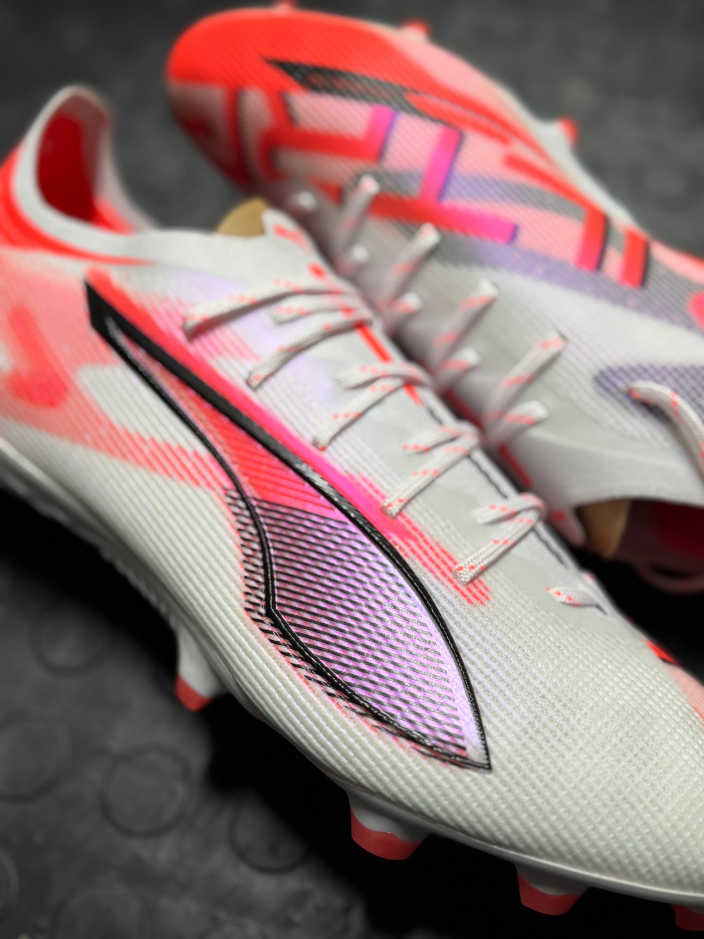 Puma Ultra Ultimate 5 FG - White /Orange
