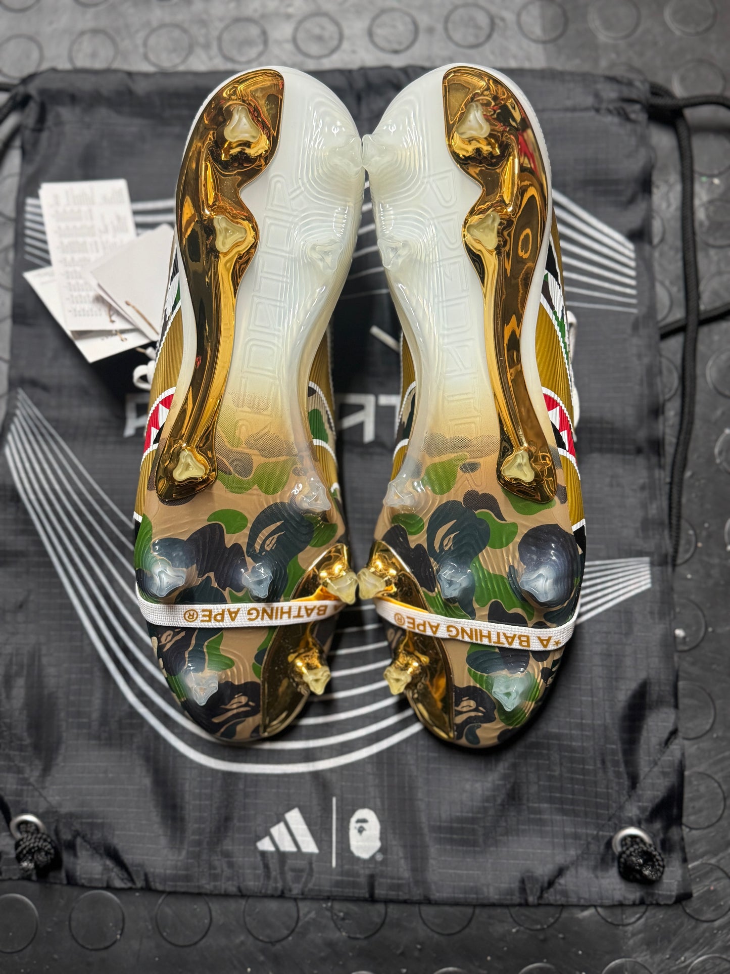 Adidas Predator FT Elite x Bape FG - White / Camo