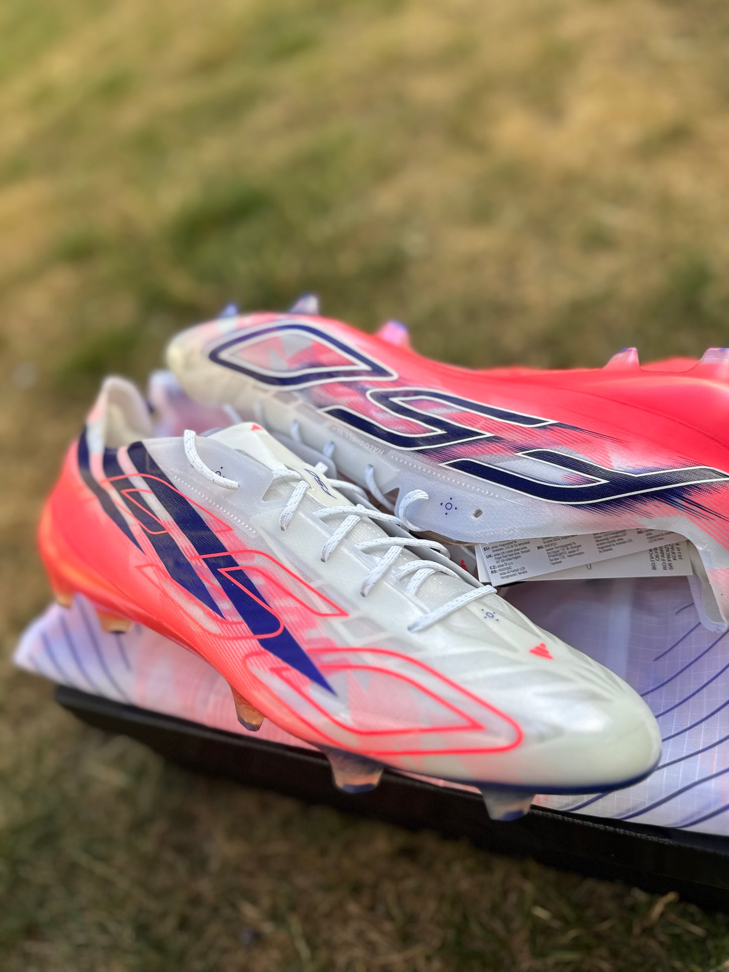 Adidas F50 Hyperfast Evo Elite FG - White / Pink