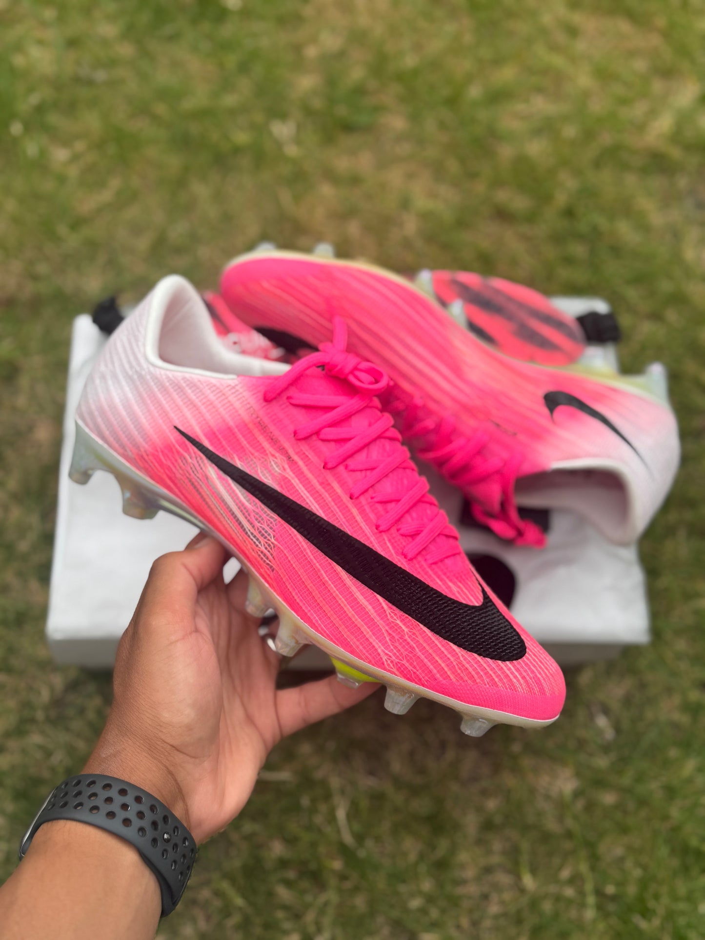 Nike Mercurial Superfly 11 Elite FG - Pink / White