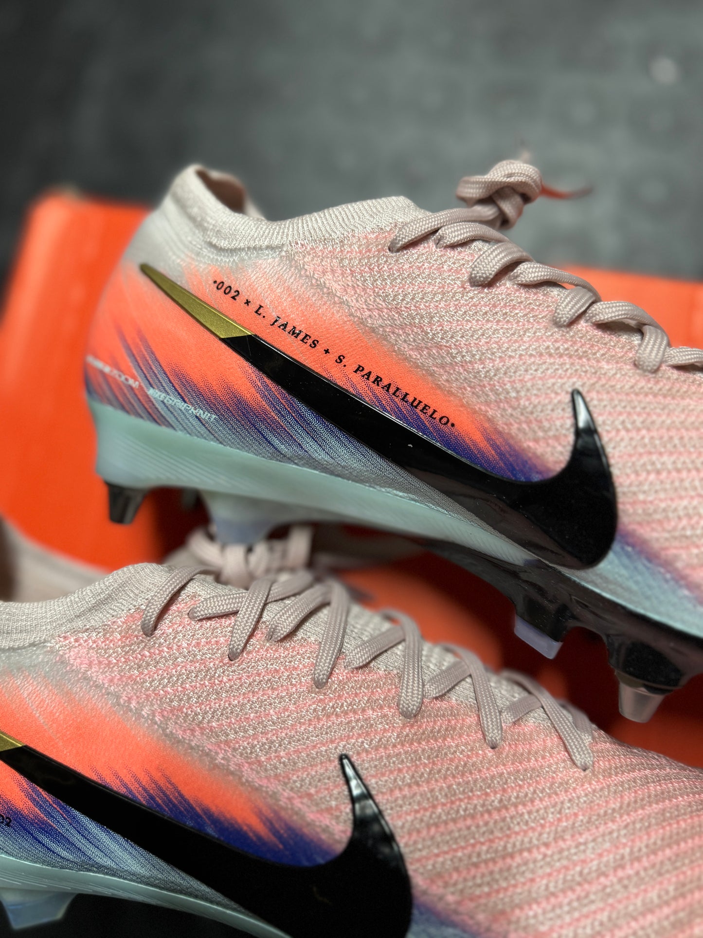 Nike Zoom Mercurial Vapor 16 Elite Sg-Pro 'Nike United' - Pink / Blue