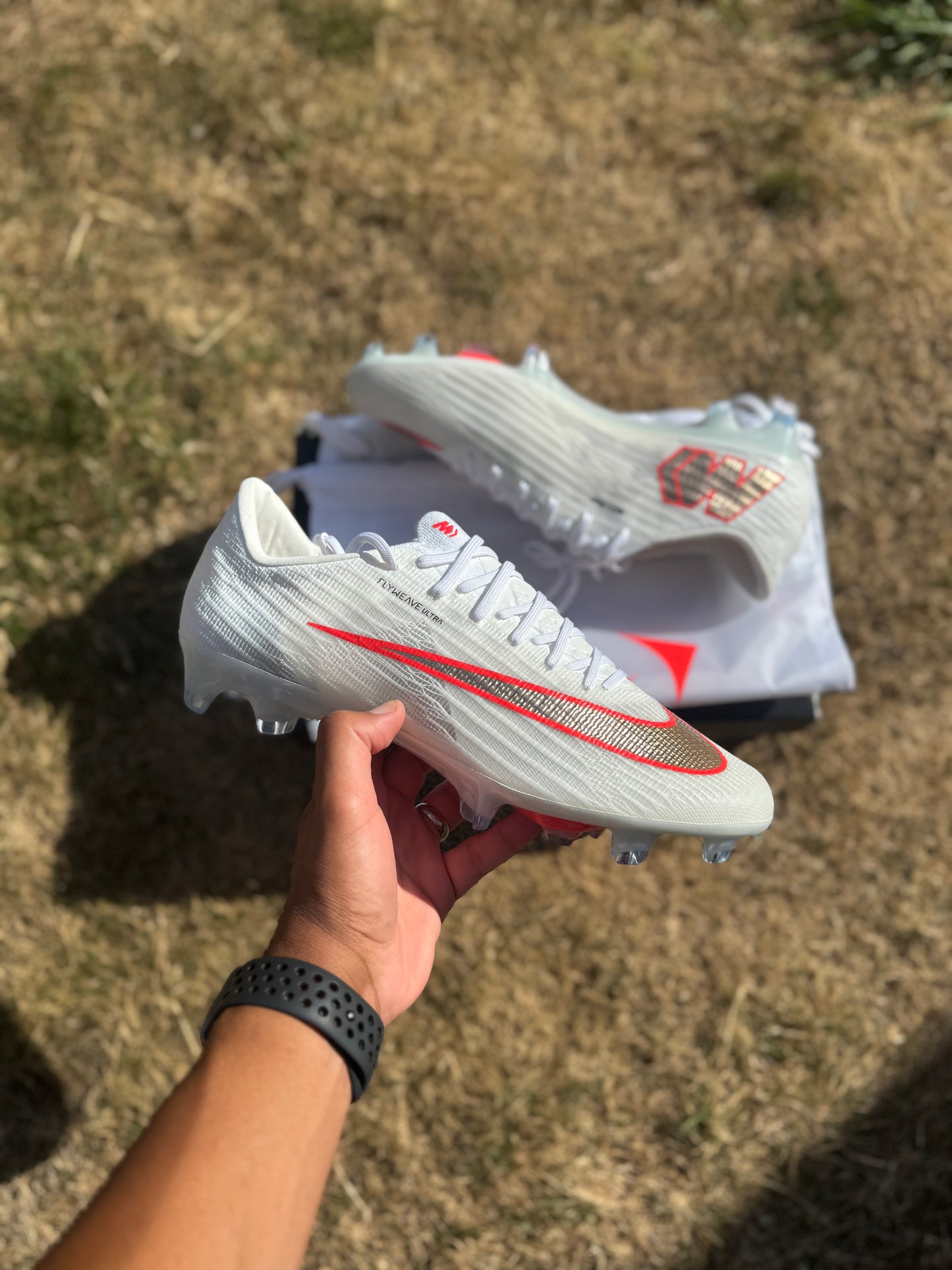 Nike Mercurial Superfly 11 Elite FG - White / Red
