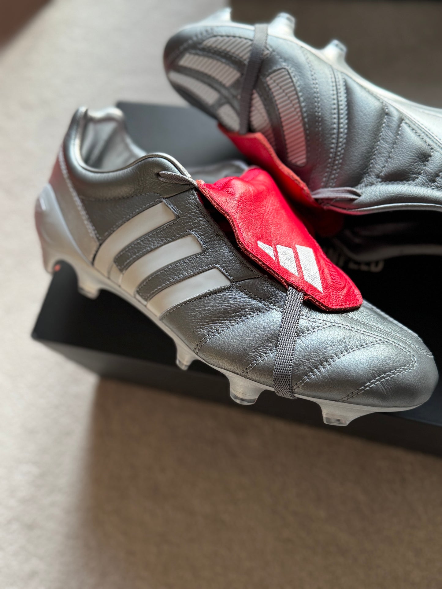 Adidas Predator Mania MIG FG - Gun Metal / Red