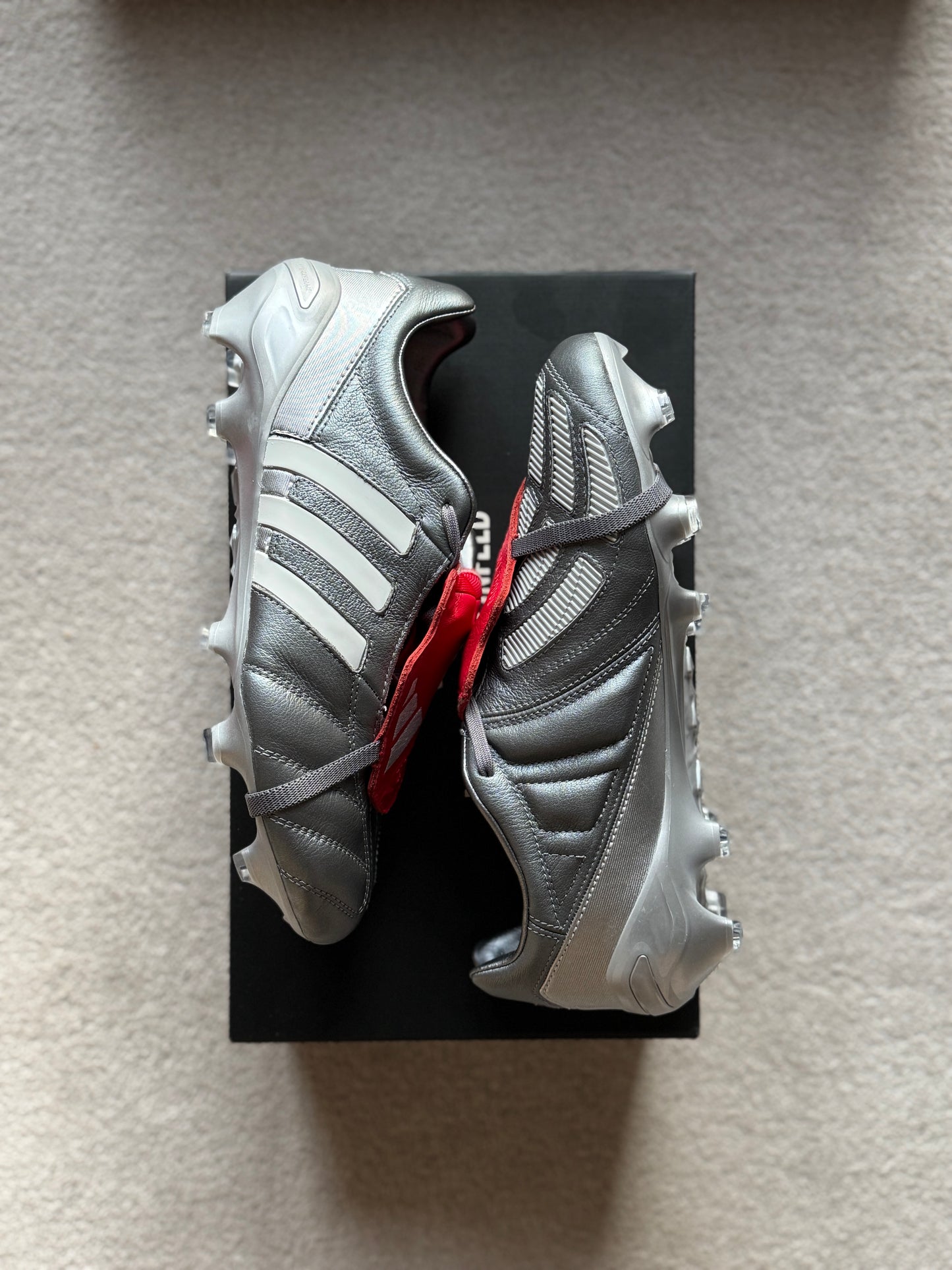 Adidas Predator Mania MIG FG - Gun Metal / Red